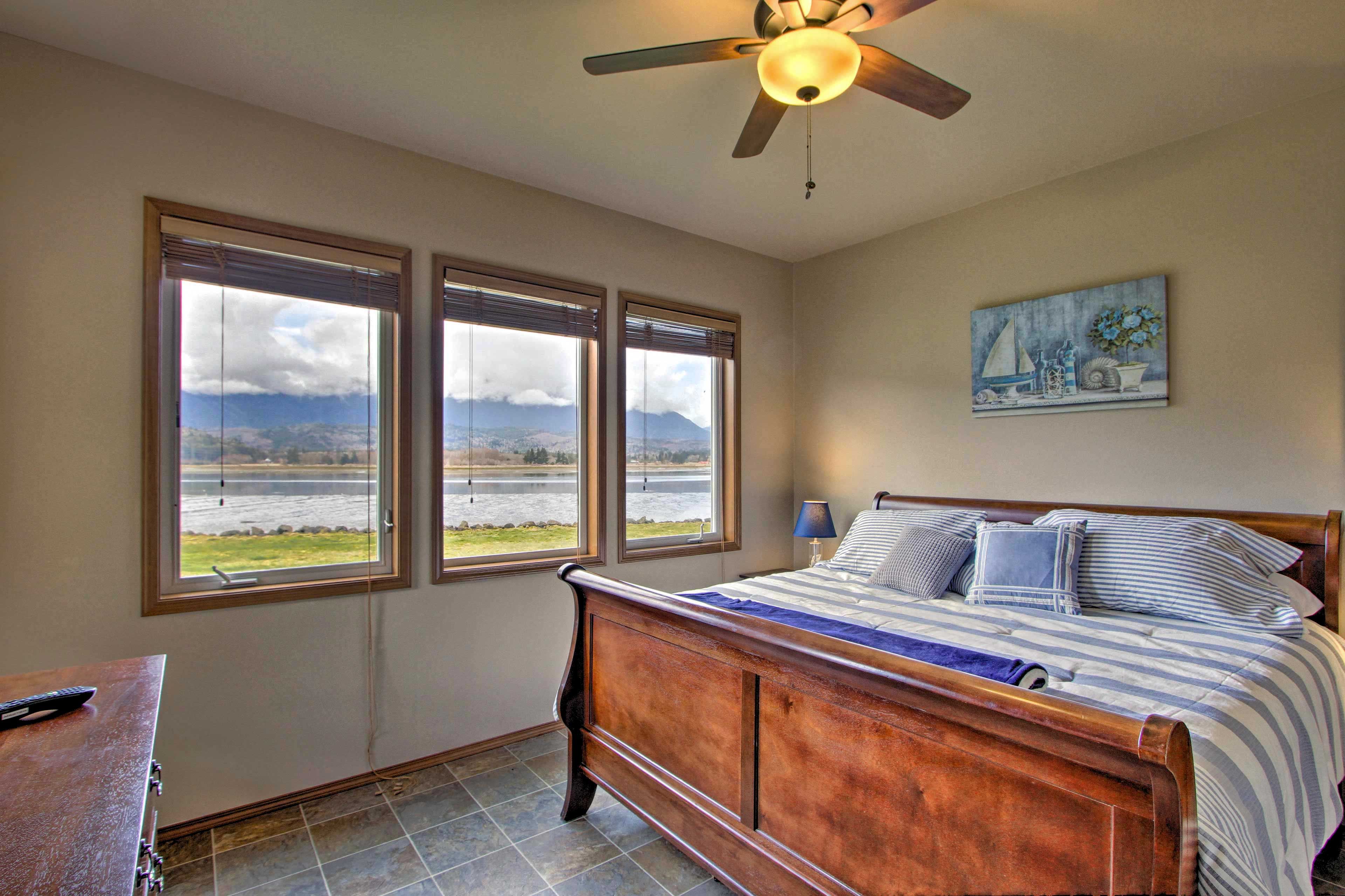Dream about sailing in the king-sized bed.