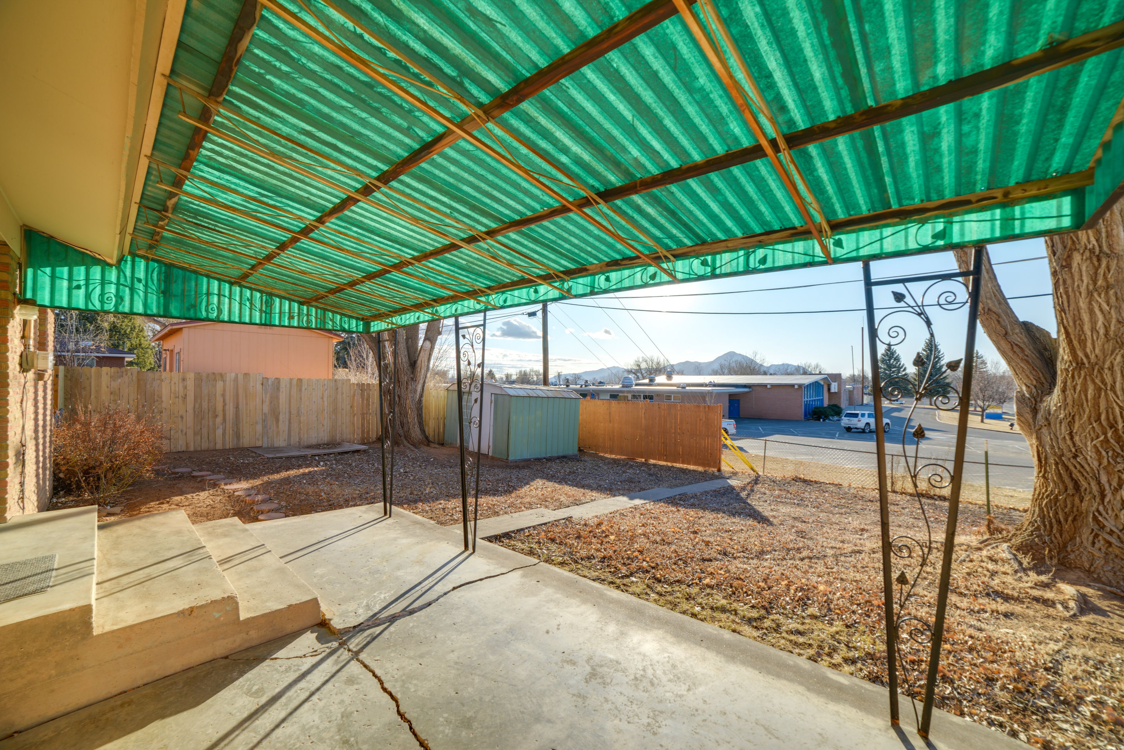 Private Fenced-In Yard | Mountain Views