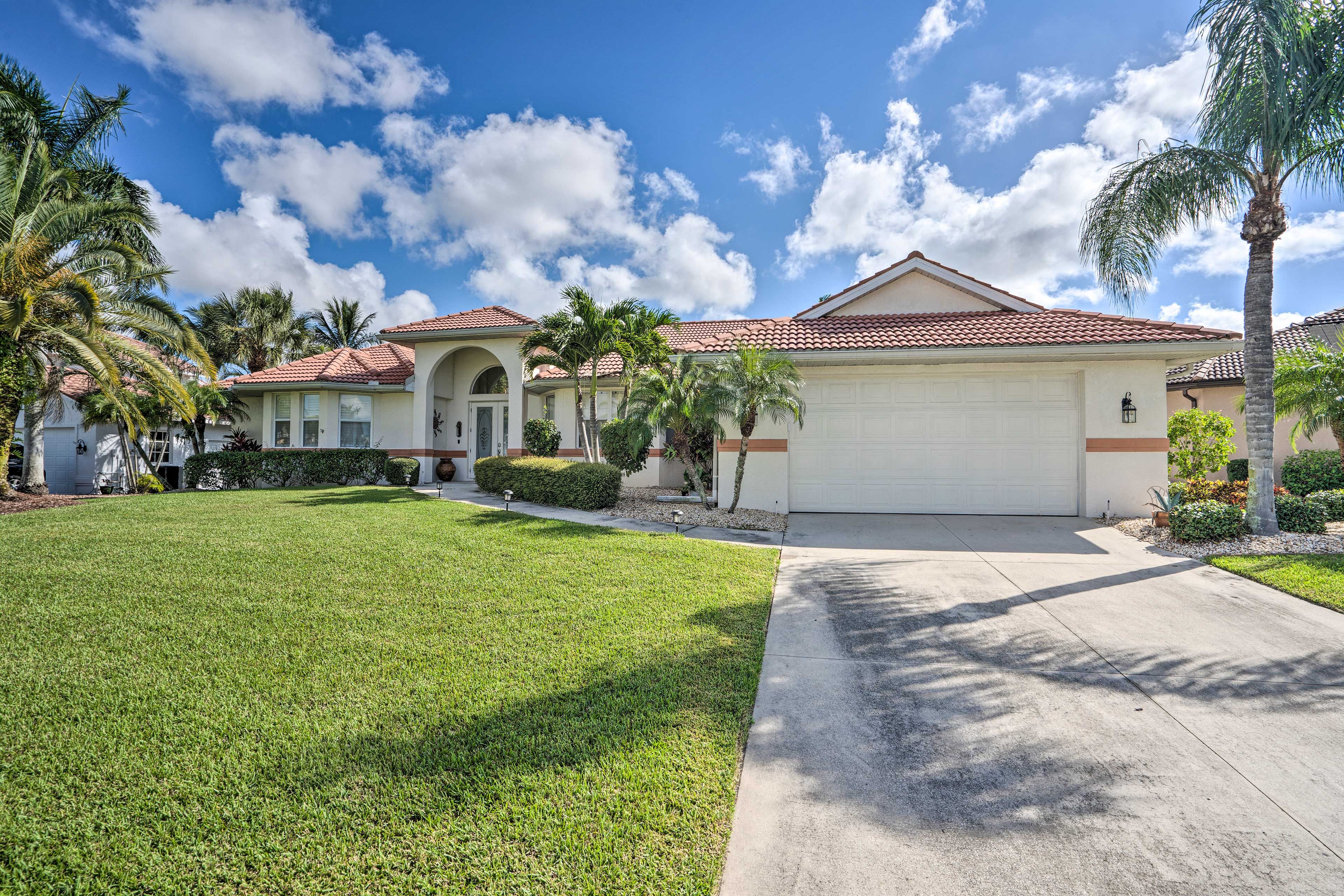 Private Exterior Space: Private Lanai | Heated Saltwater Pool | Private Dock