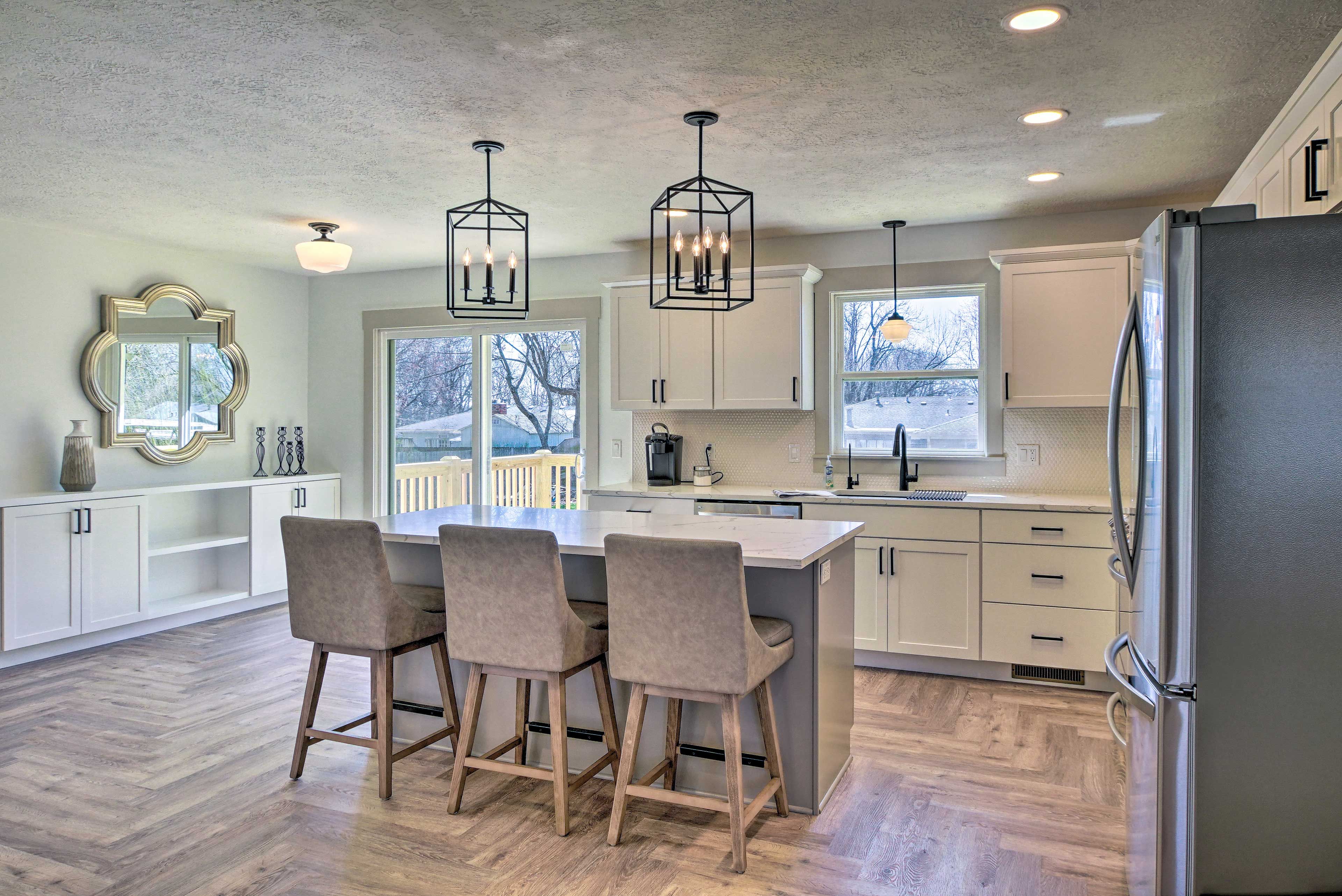 Kitchen | Cooking Basics | Island Seating | Keurig Coffee Maker