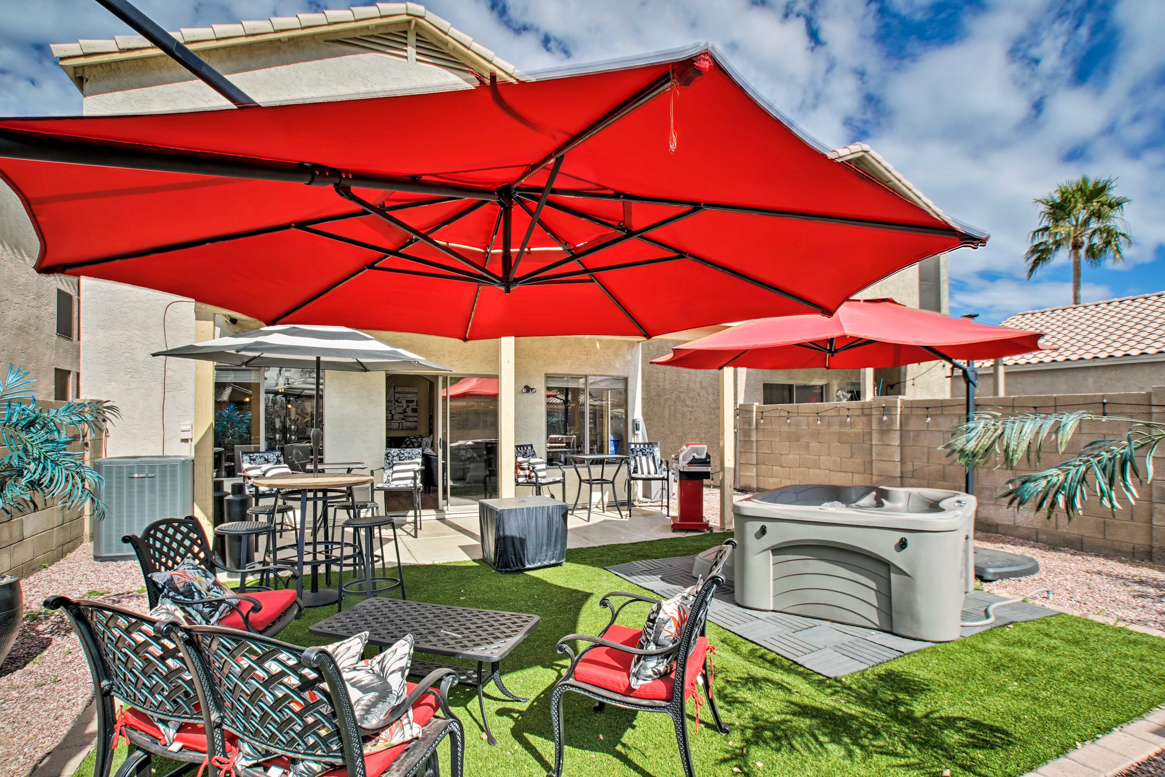 Book your stay at this desert vacation rental in the greater Phoenix area.