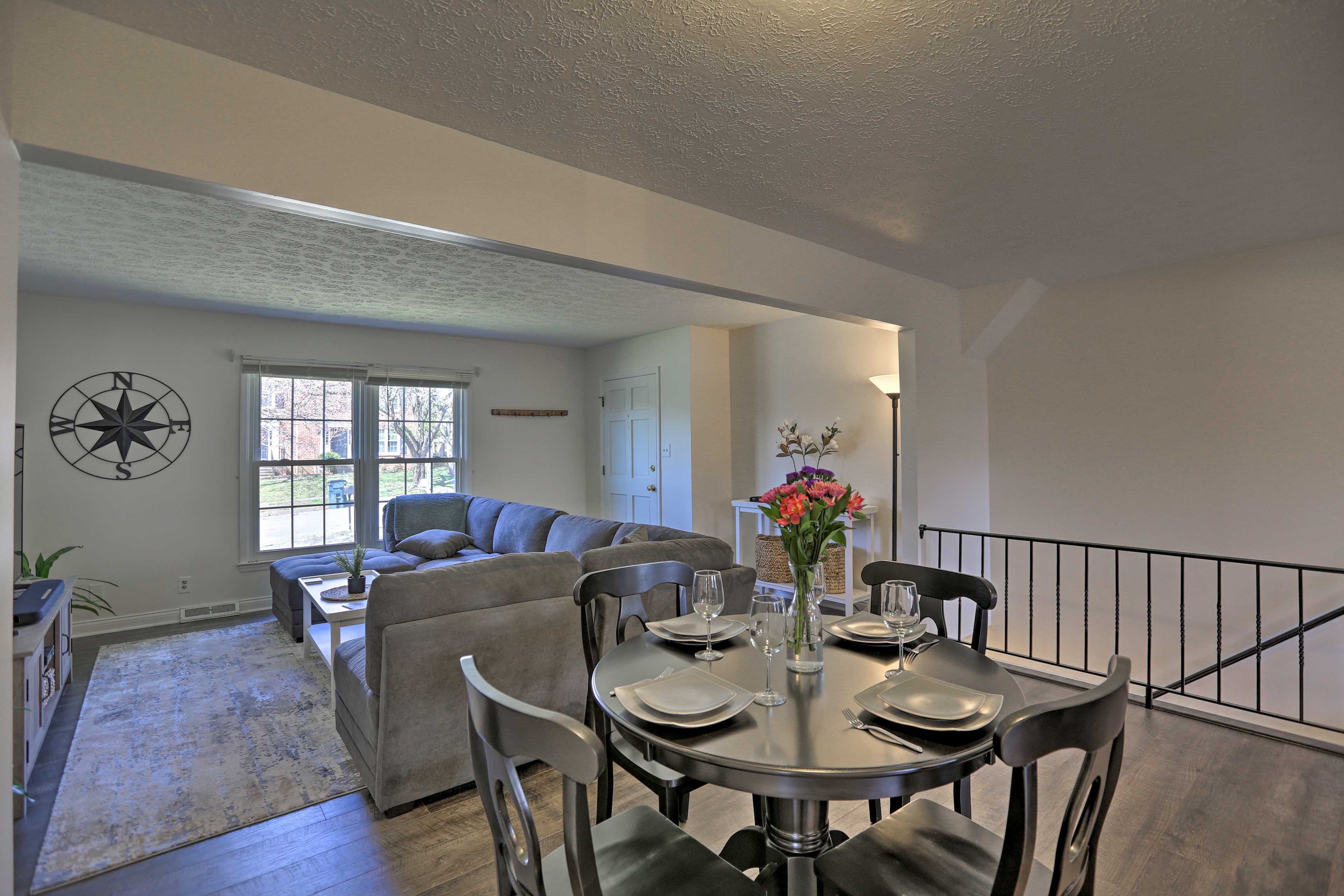 Savor a sensational meal around your own dining table.