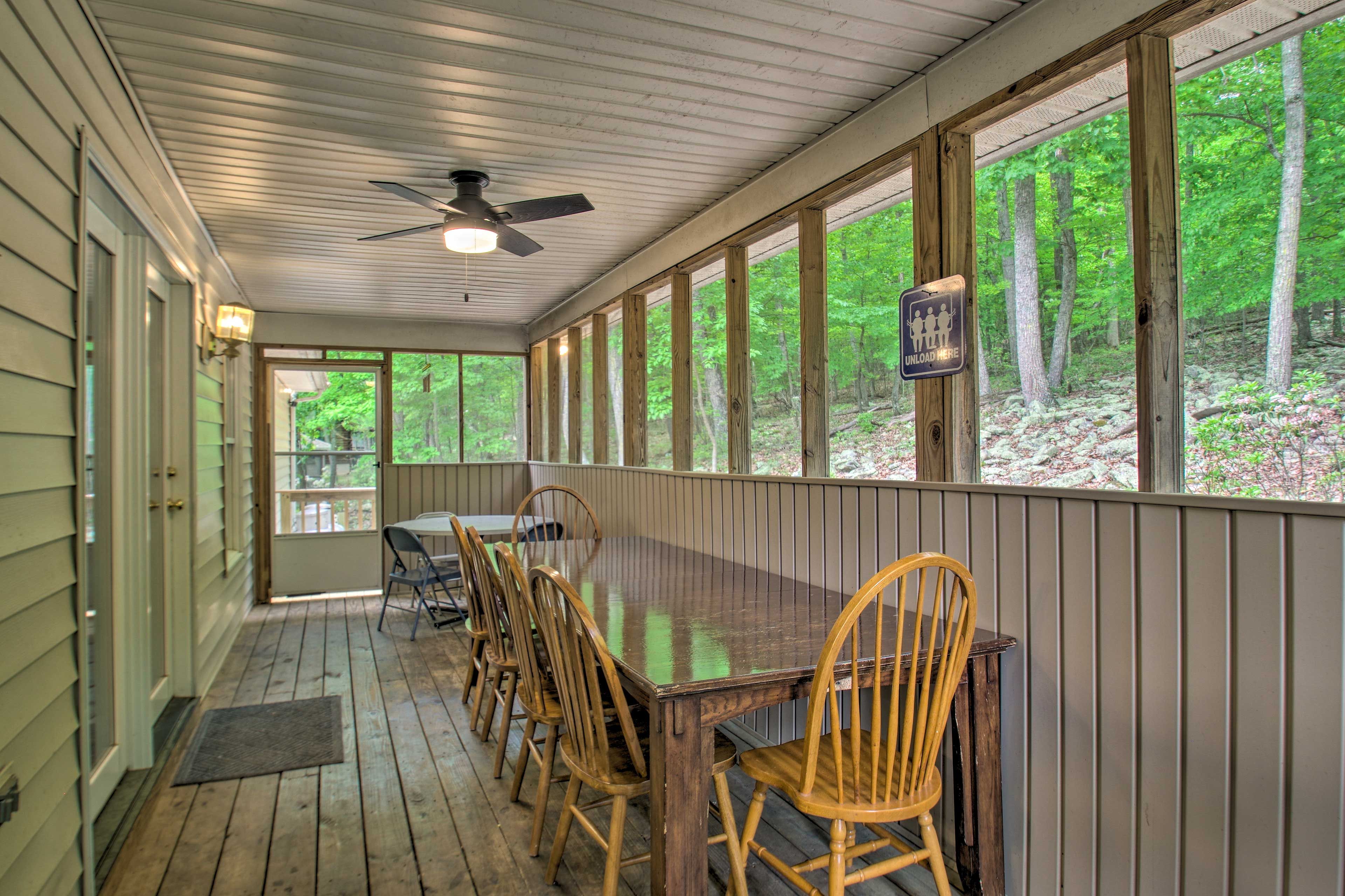Enclosed Sunroom