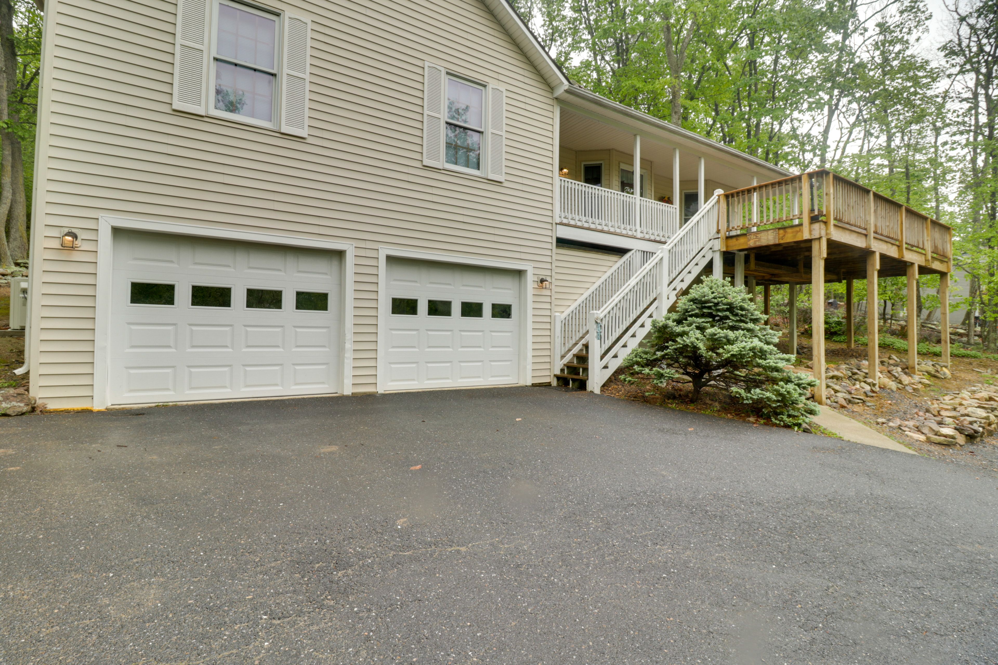 Home Exterior | Driveway Parking (6 Vehicles) | Street Parking In Front of Home