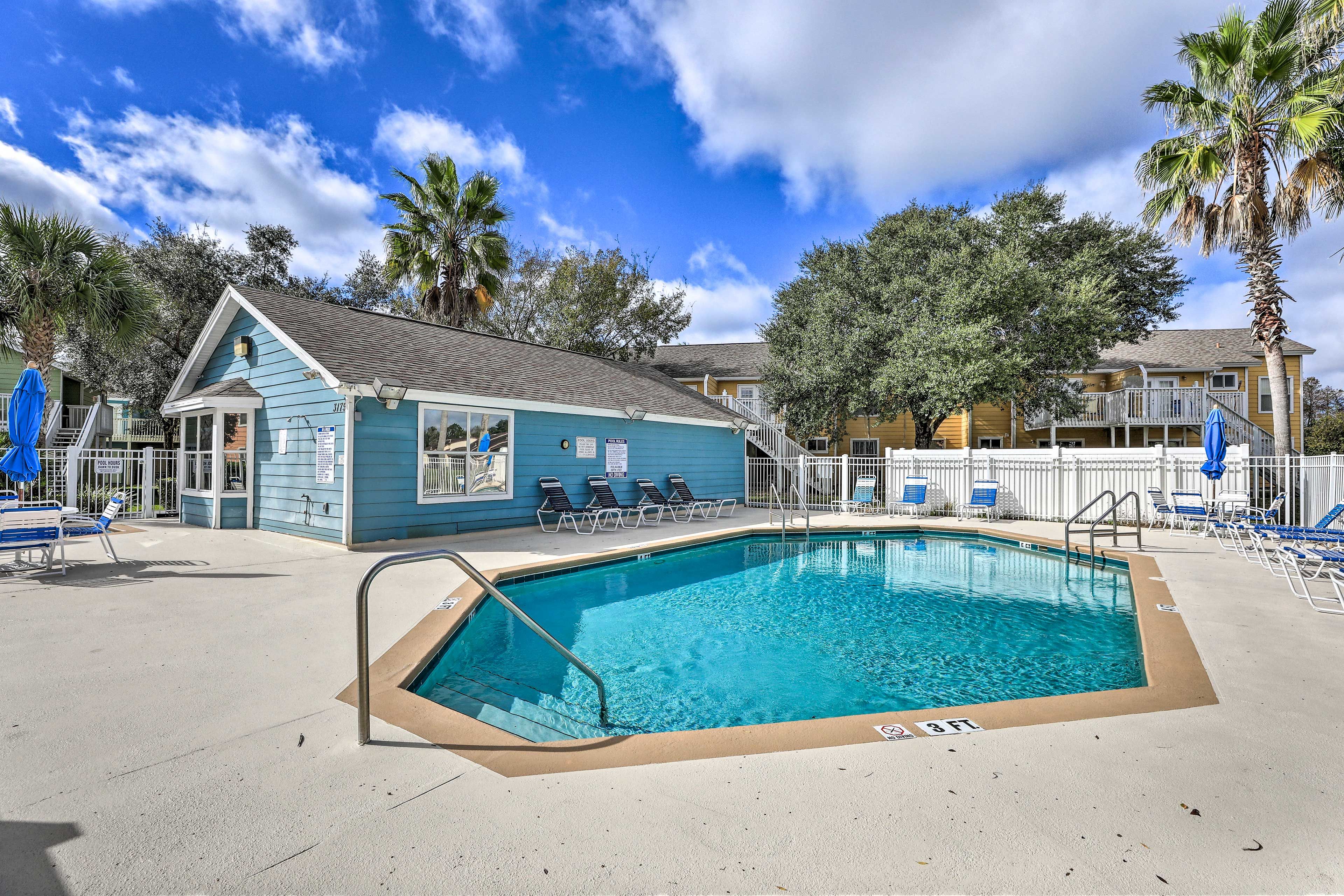 Kissimmee Vacation Rental | 3BR | 2BA | Stairs Required for Access | 1,357 Sq Ft