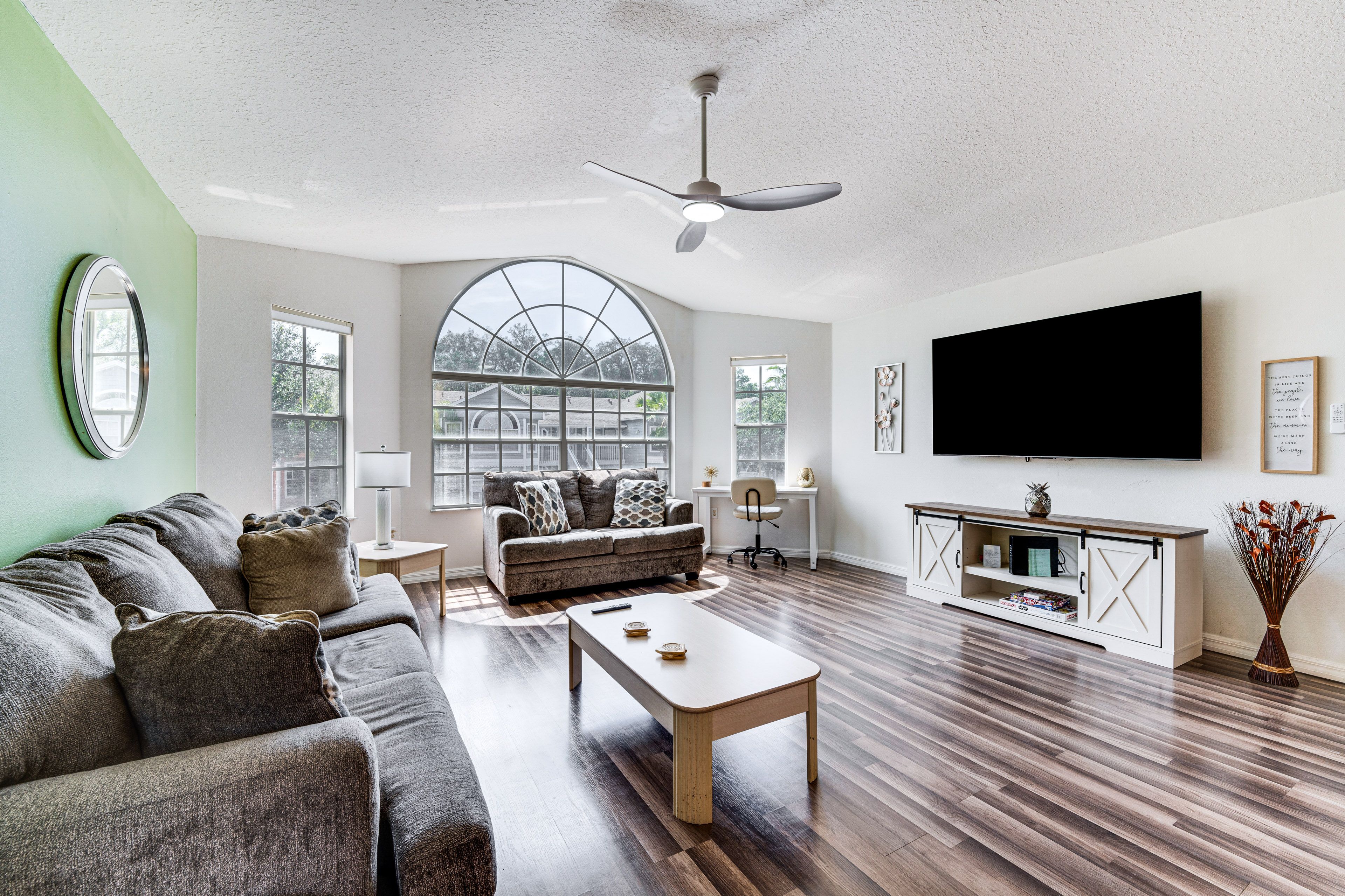 Living Room | Gated Community | Community Amenities