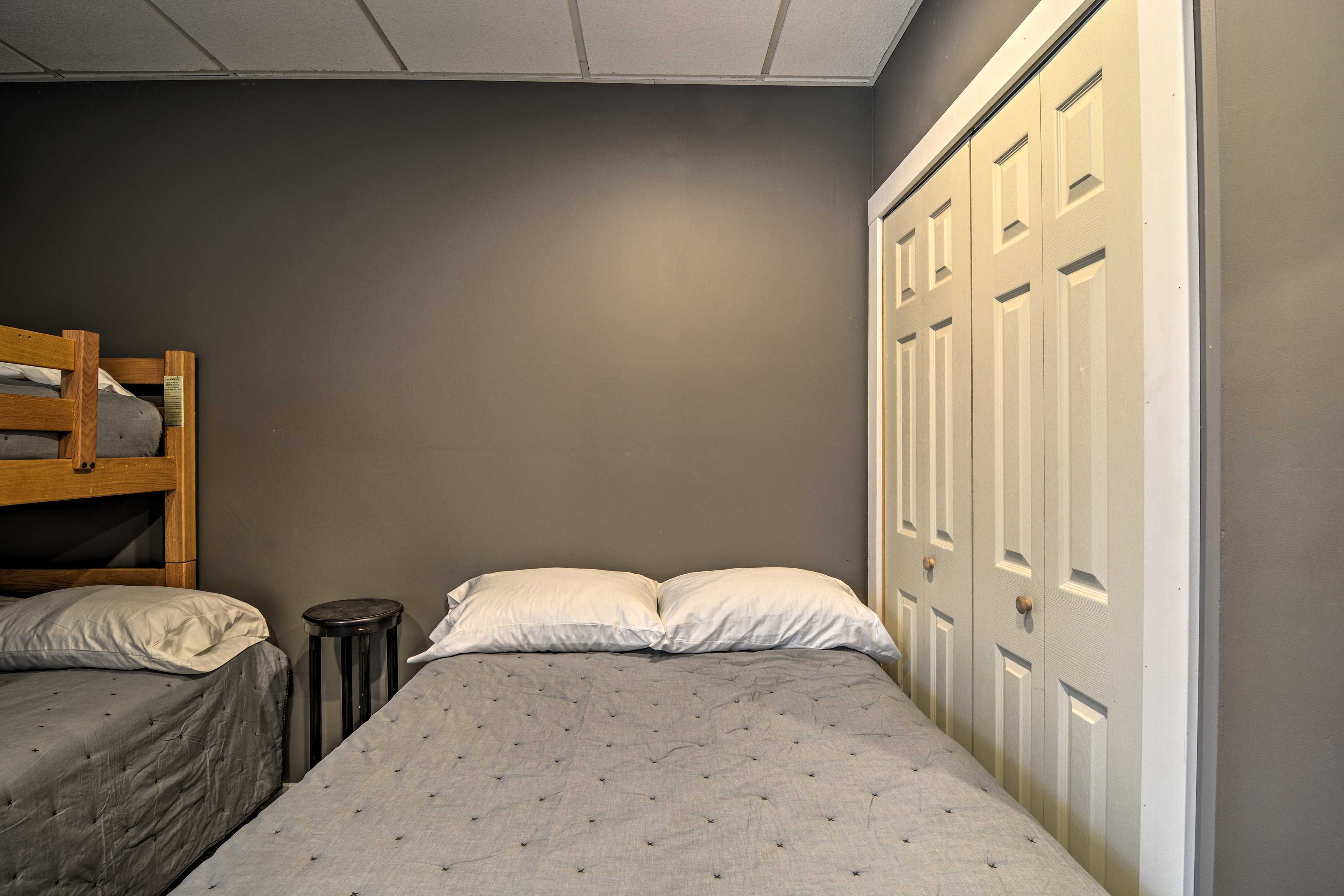 Bedroom 2 | Closet Space with Hangers