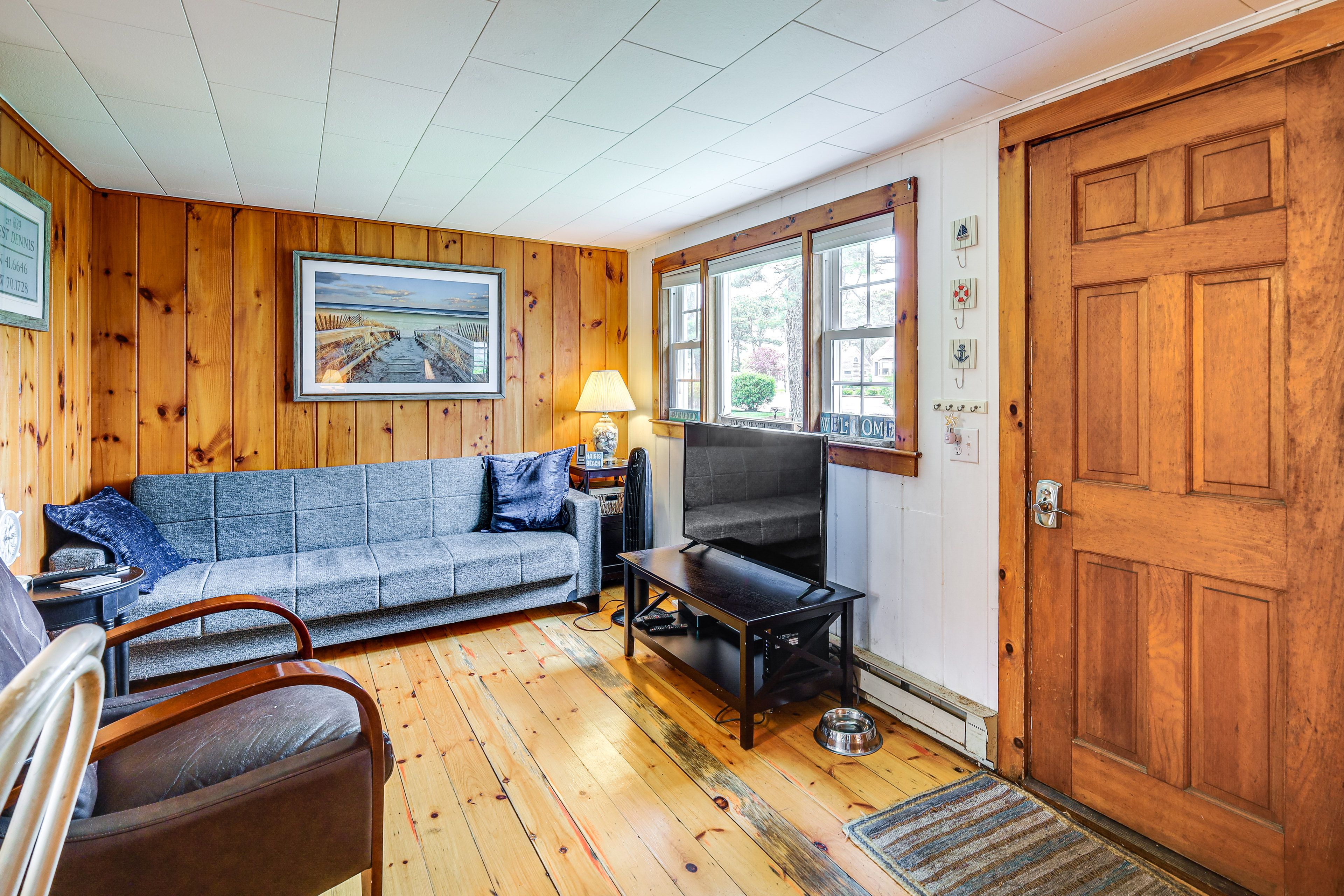 Dennis Port Vacation Rental | 2BR | 1BA | 1 Step to Enter | 584 Sq Ft
