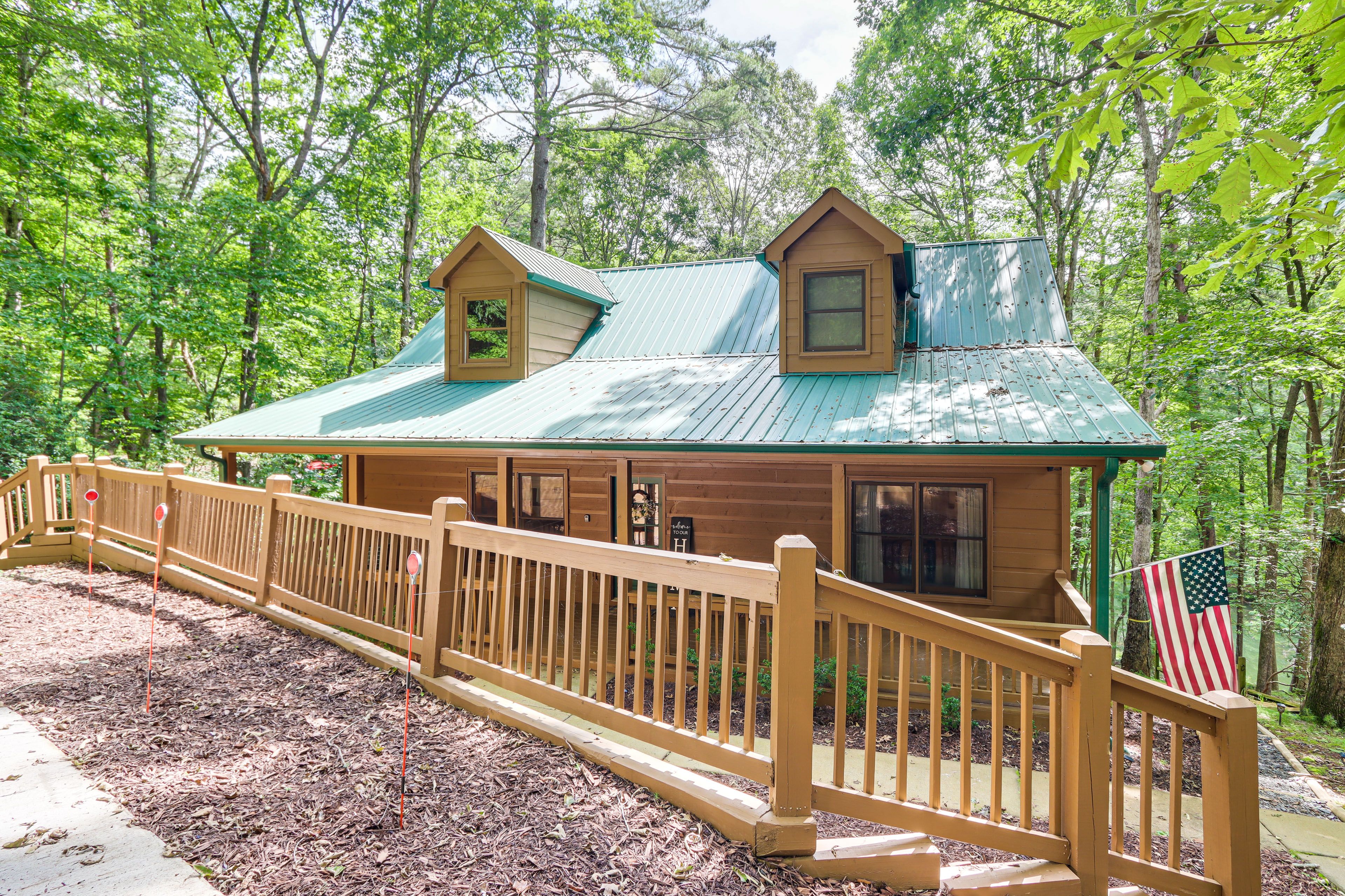 Front View of Cabin