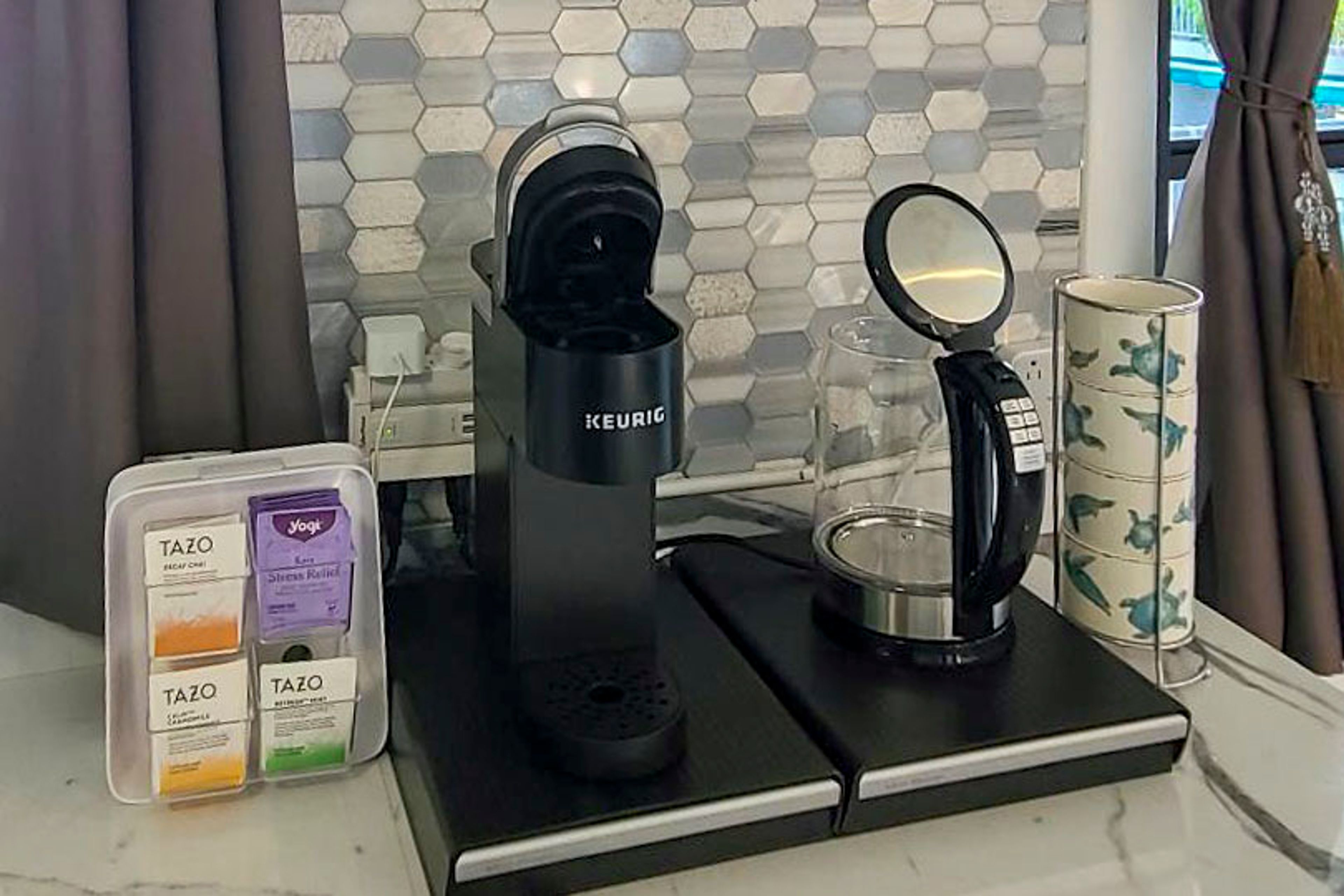 Fully Equipped Kitchen | Keurig Coffee Maker