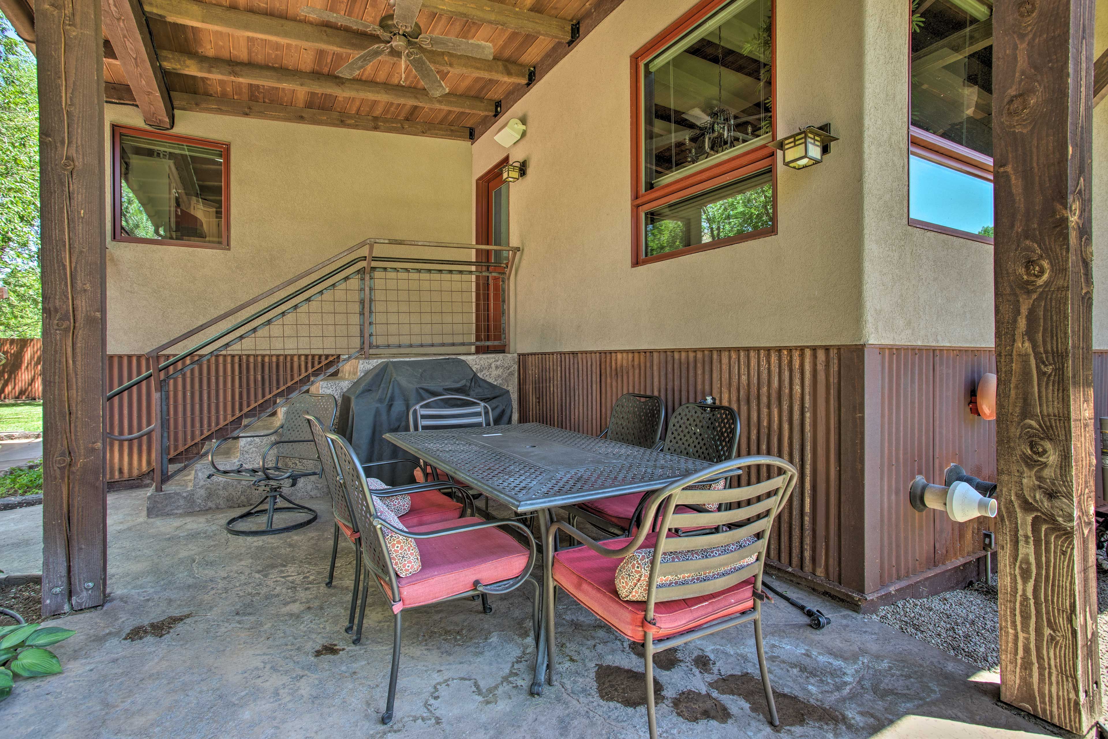 Exterior | Patio | Gas Grill