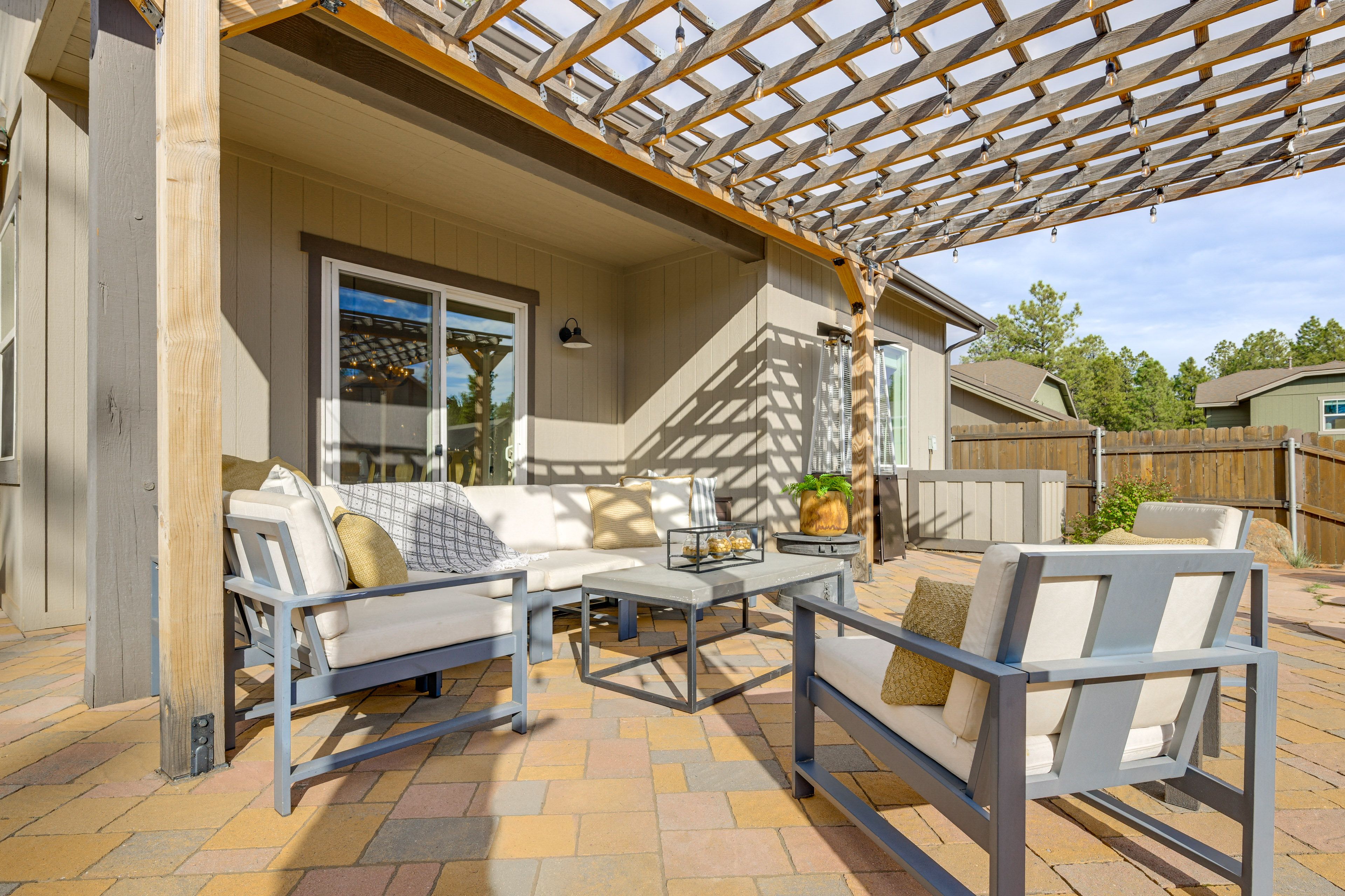 Patio | Pergola | Lounge Area | Gas Grill | Private Hot Tub