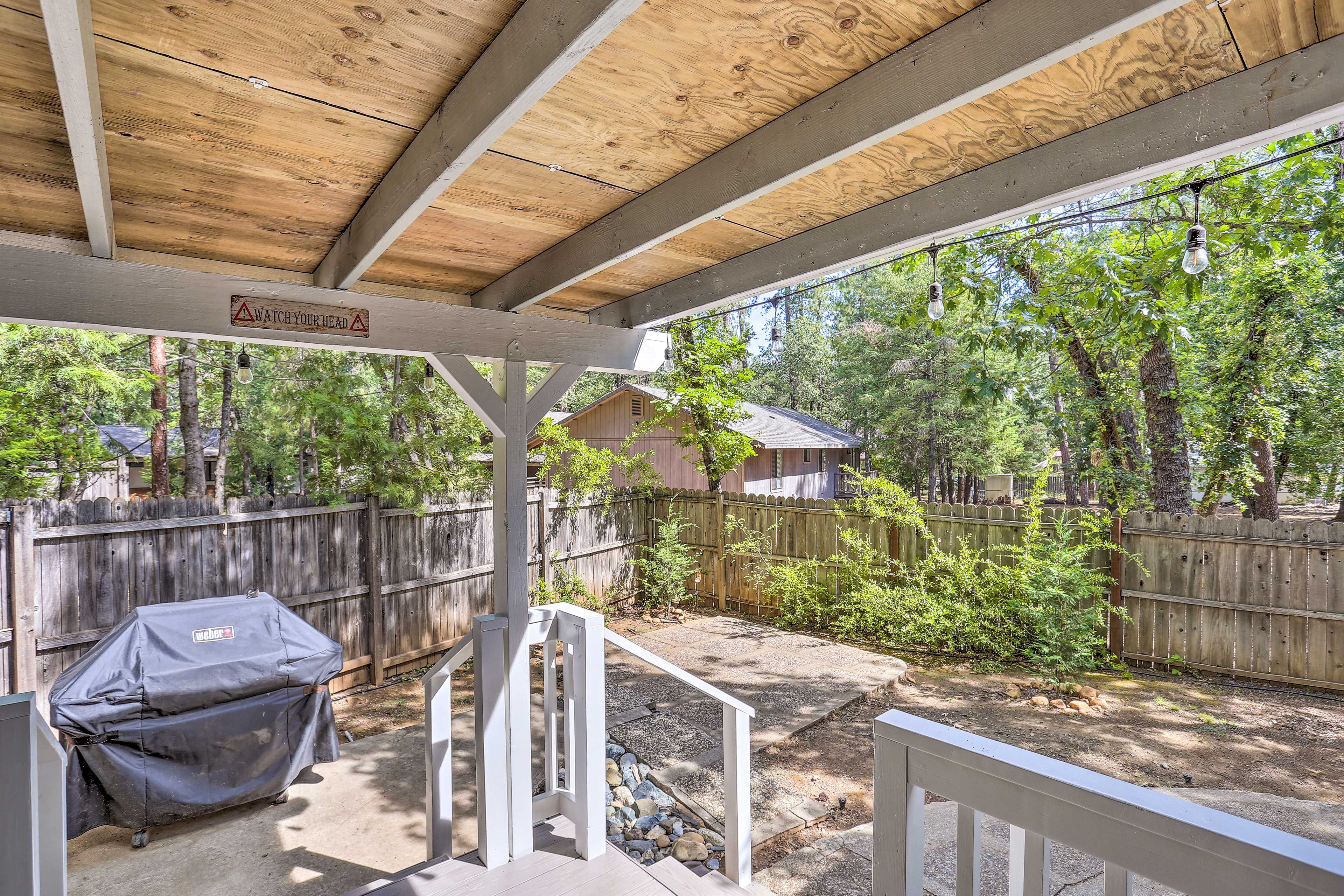 Private Backyard | Gas Grill