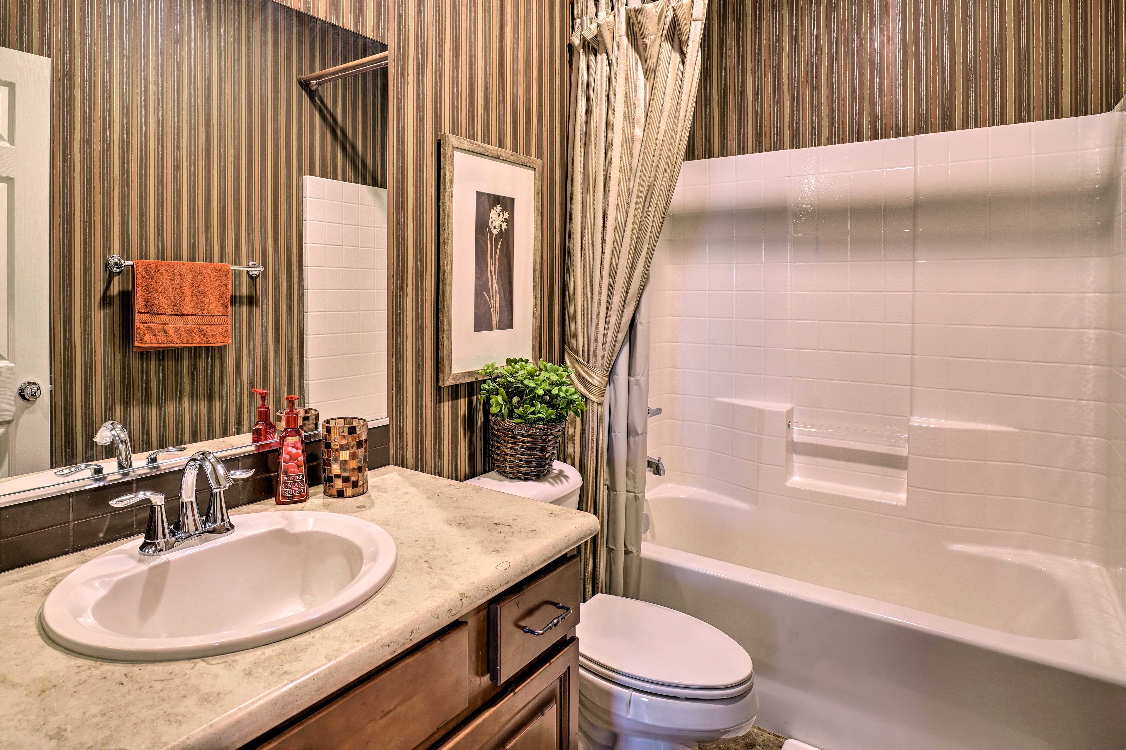 End the day with a hot shower or relaxing bath.