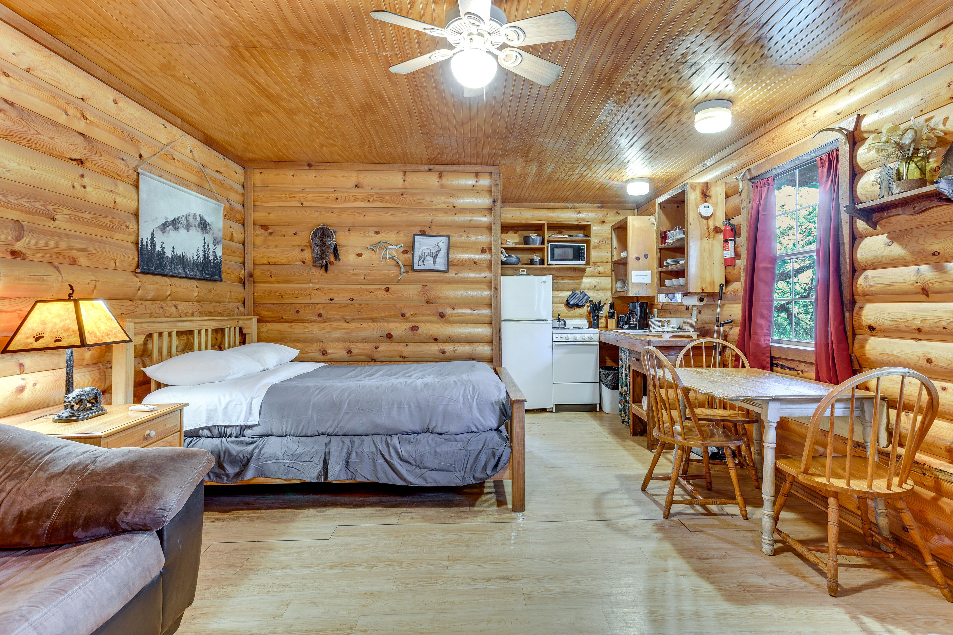 Interior Space | Free WiFi | Window A/C Unit | TV