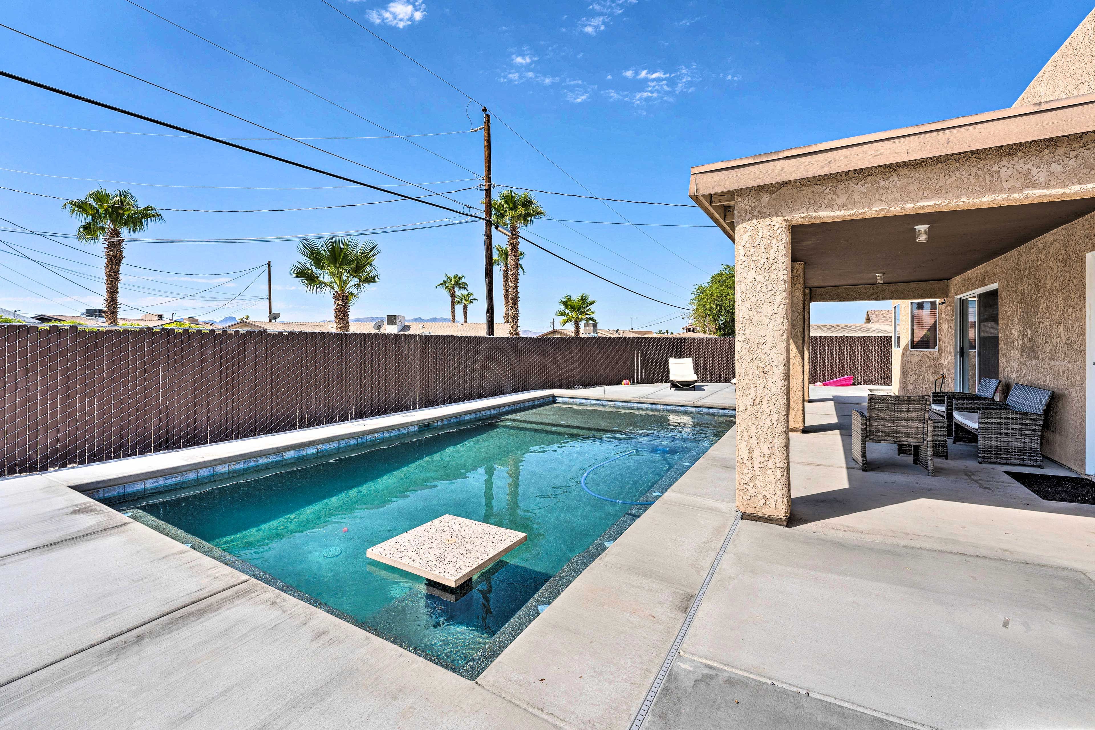 Fenced Backyard | Private Pool