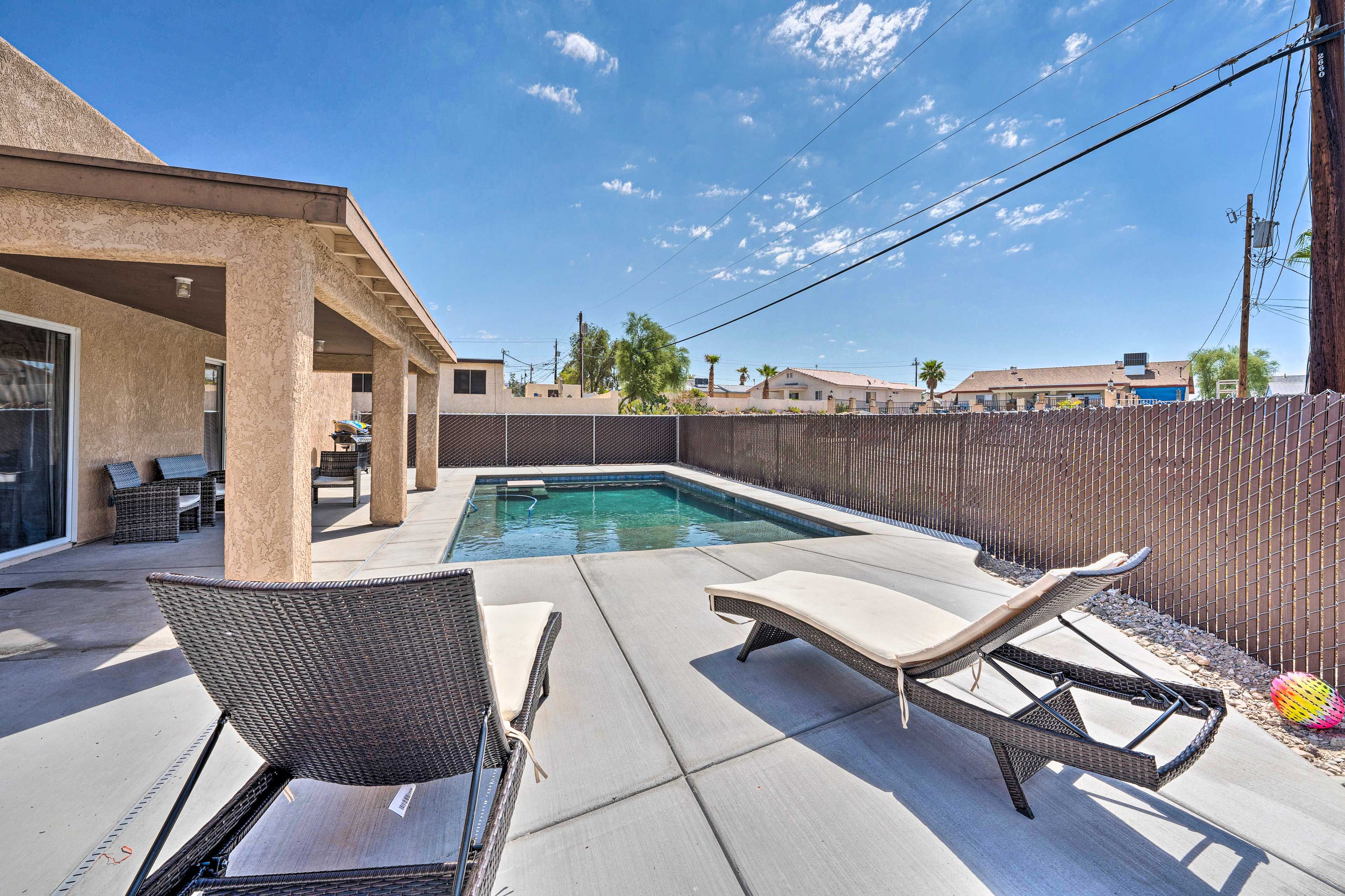 Fenced Backyard