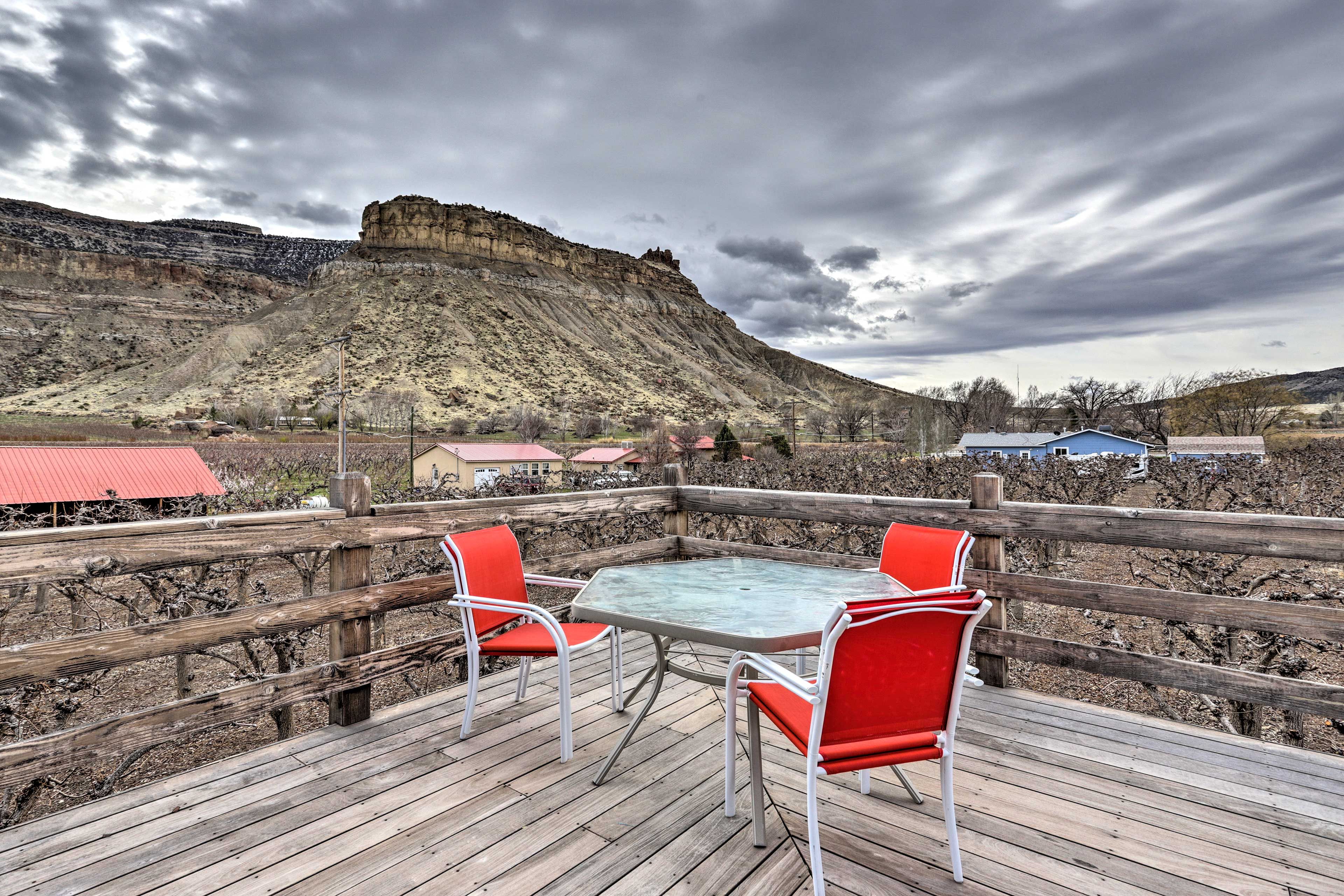 Pour a glass of vino and relax here.