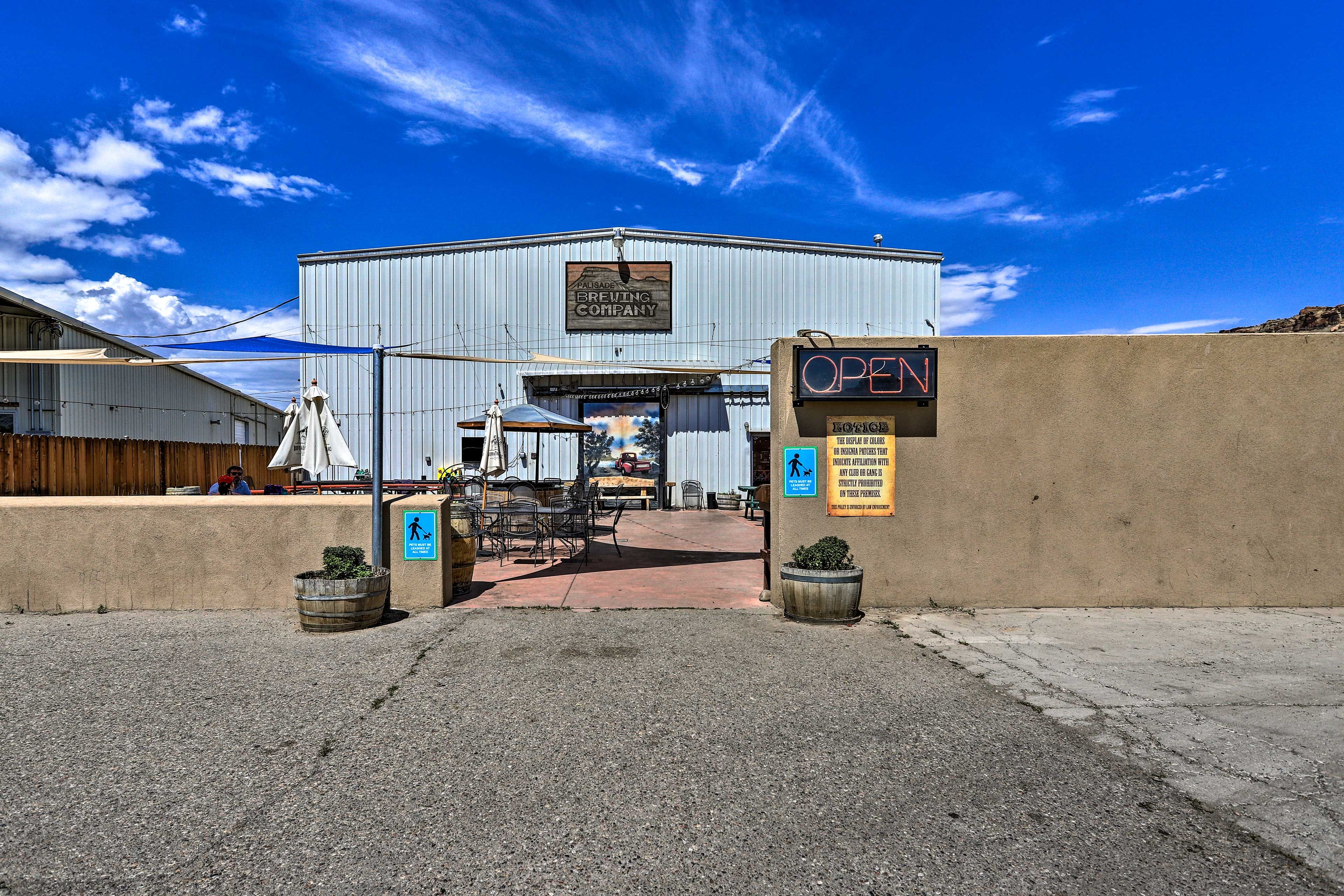Visit nearby breweries and sample some hops!