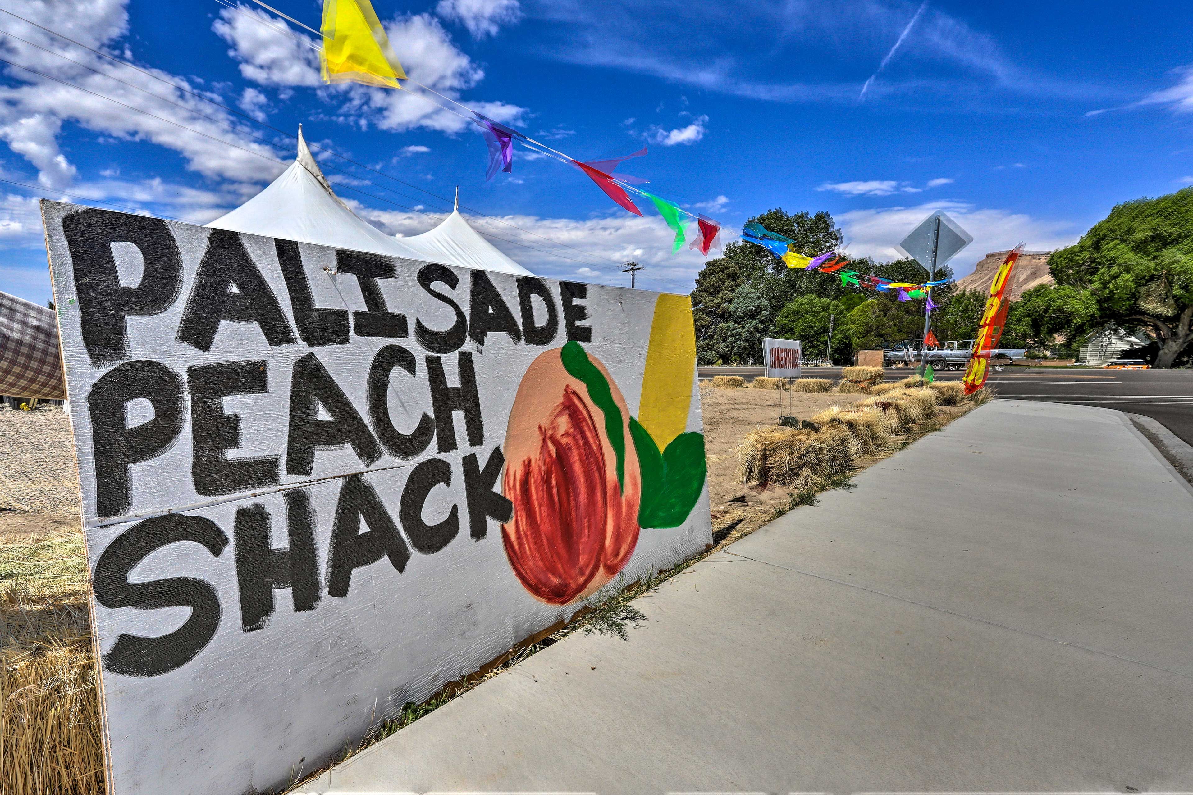 Don't forget to try the best peaches in Colorado during your stay!