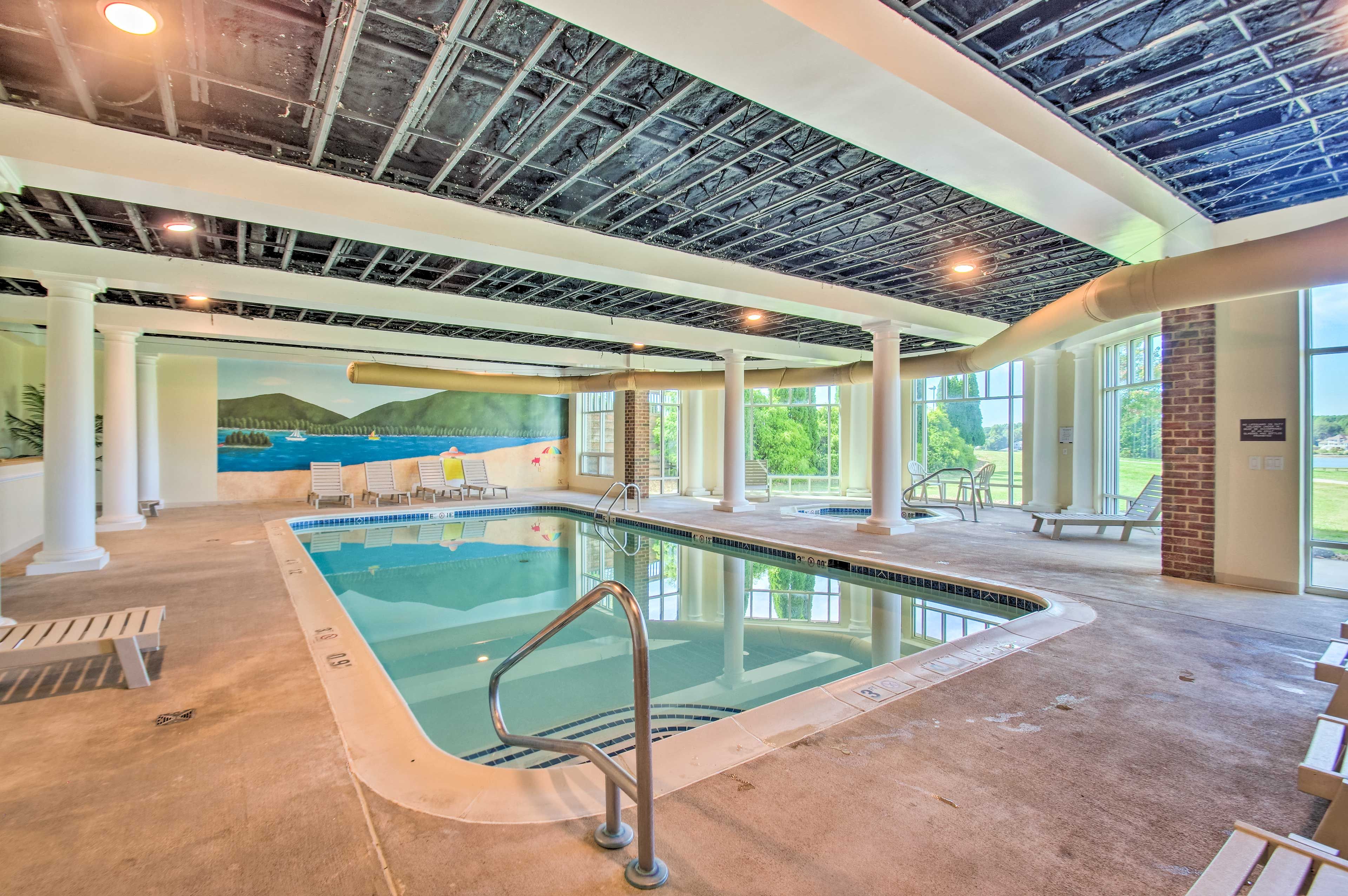 Indoor Pool & Hot Tub