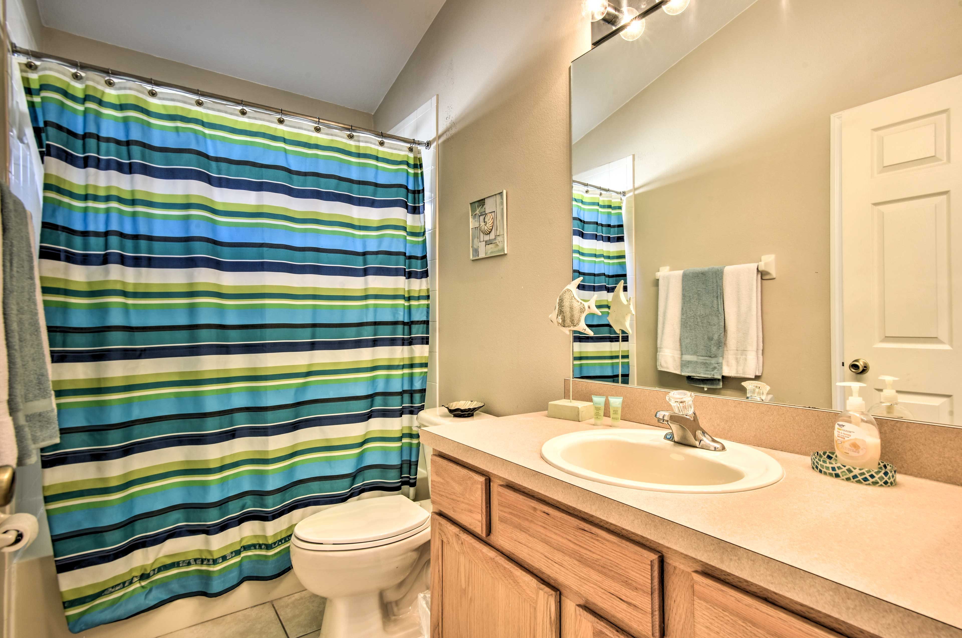 Complimentary towels will be provided.