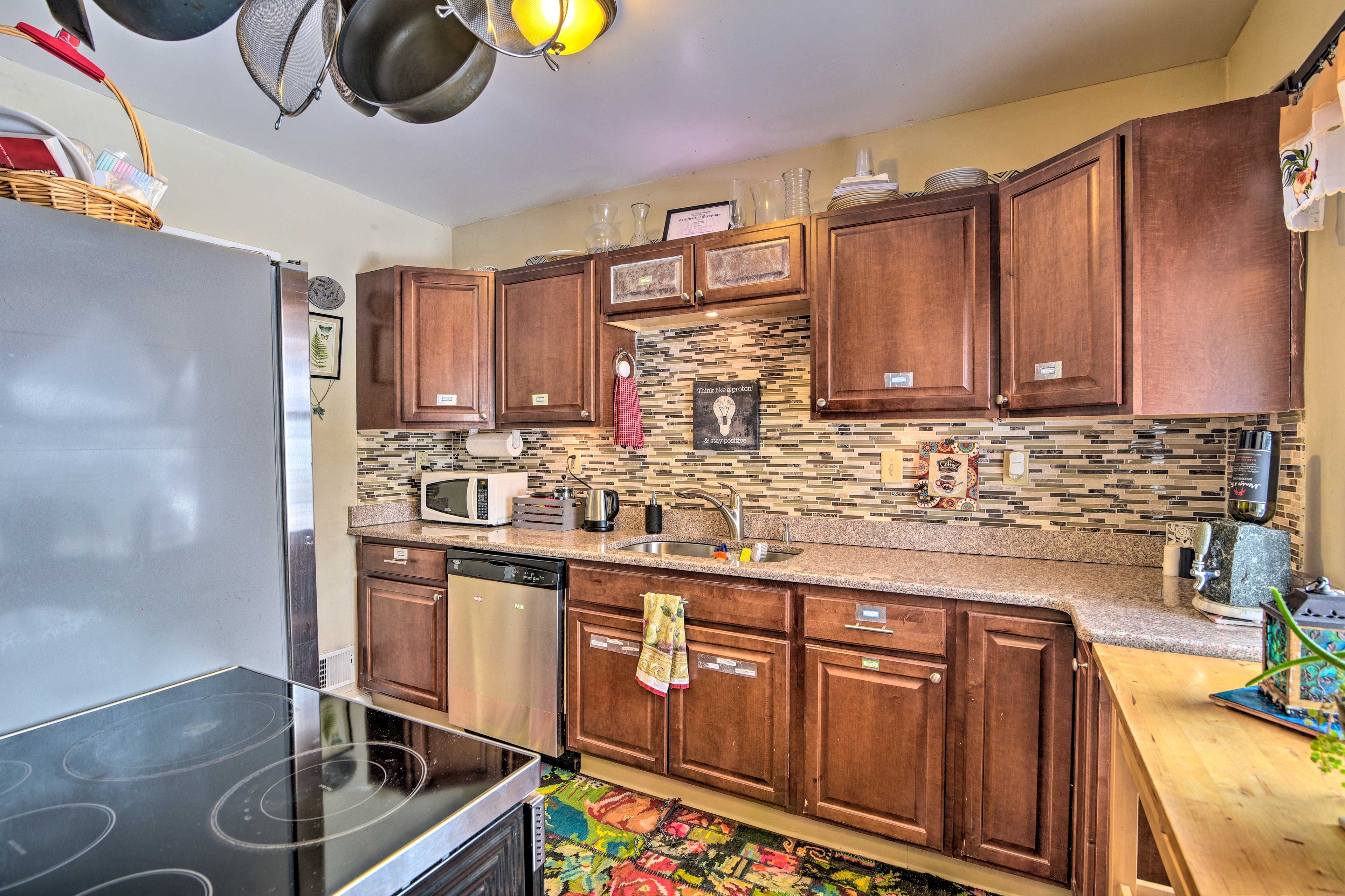 Cook up grandma's signature dish is this kitchen.
