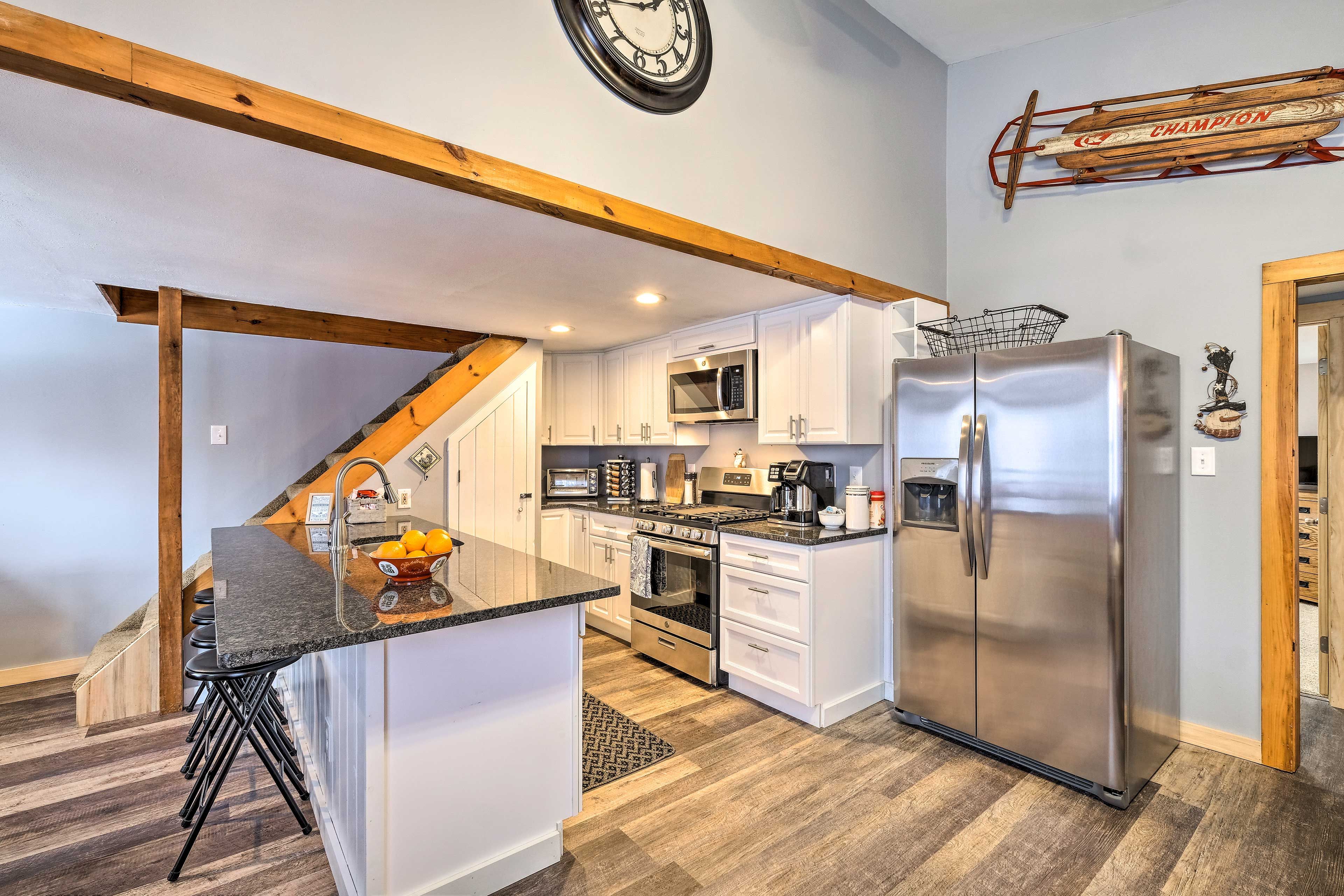 Cook up some of your favorite meals during your time in Wilmington.