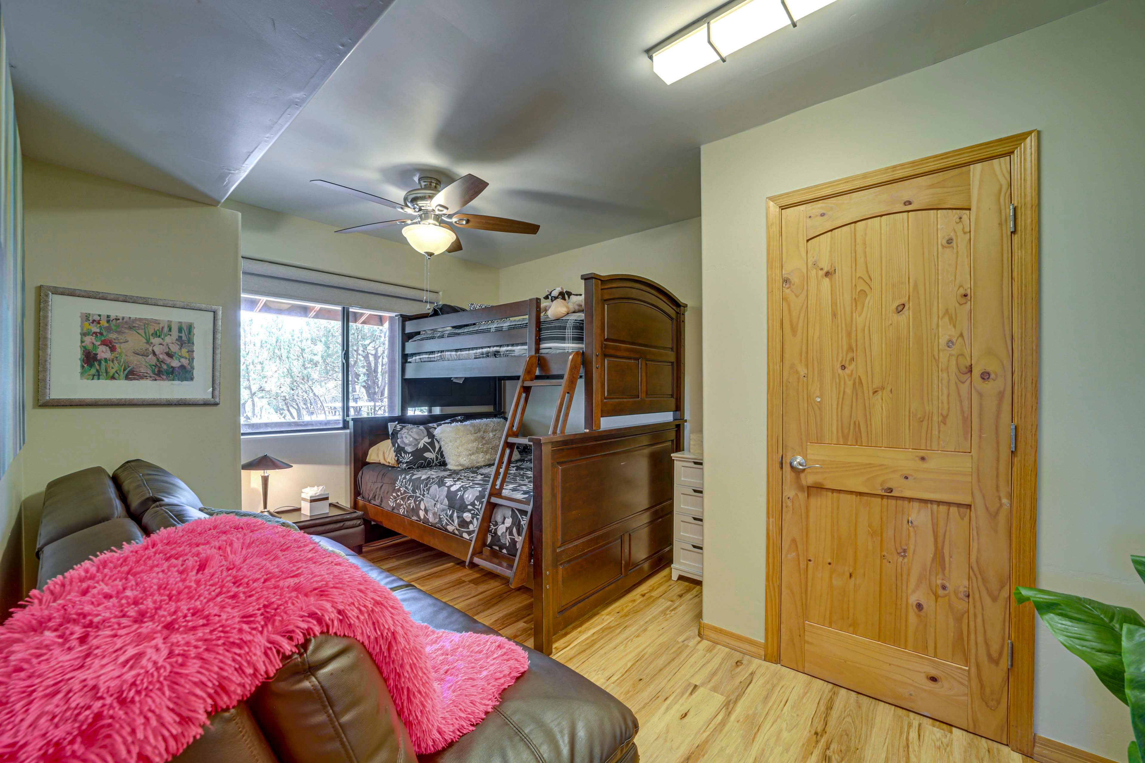 Bedroom 1 | Full/Queen Bunk Bed | Futon | Main Level
