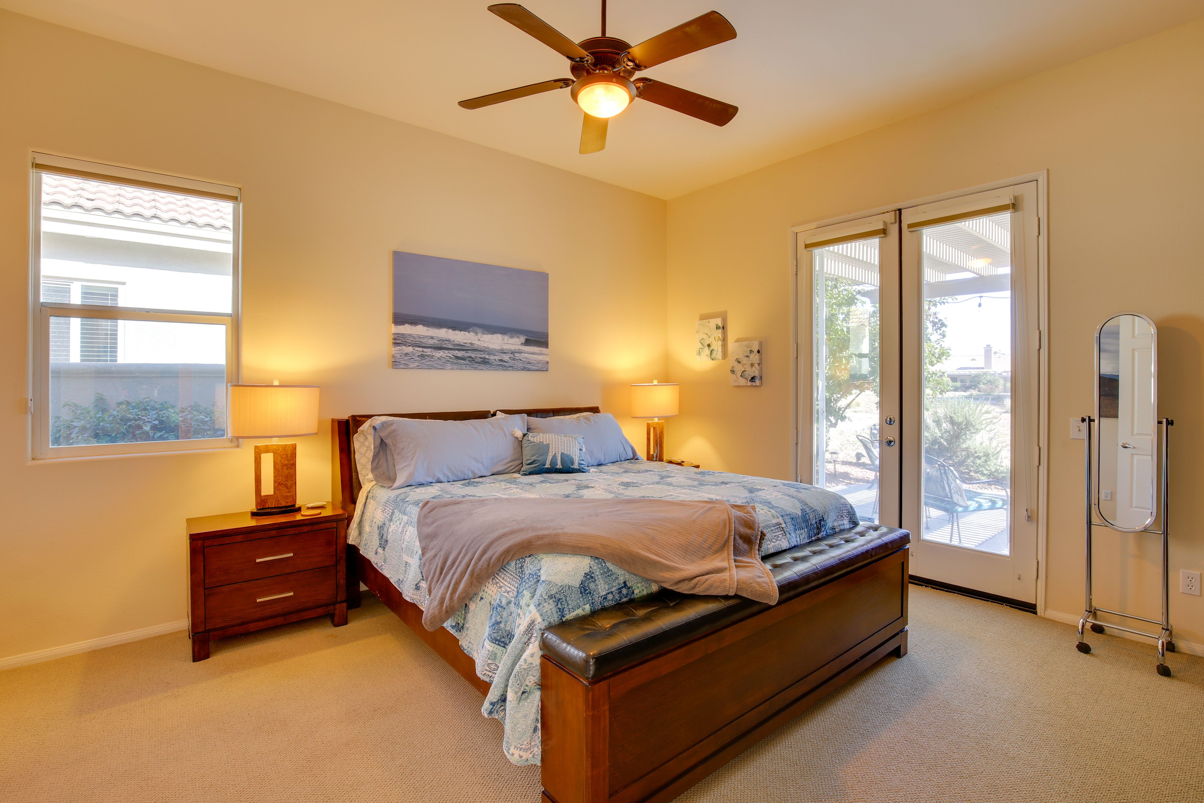 Bedroom 1 | California King Bed | Linens Provided