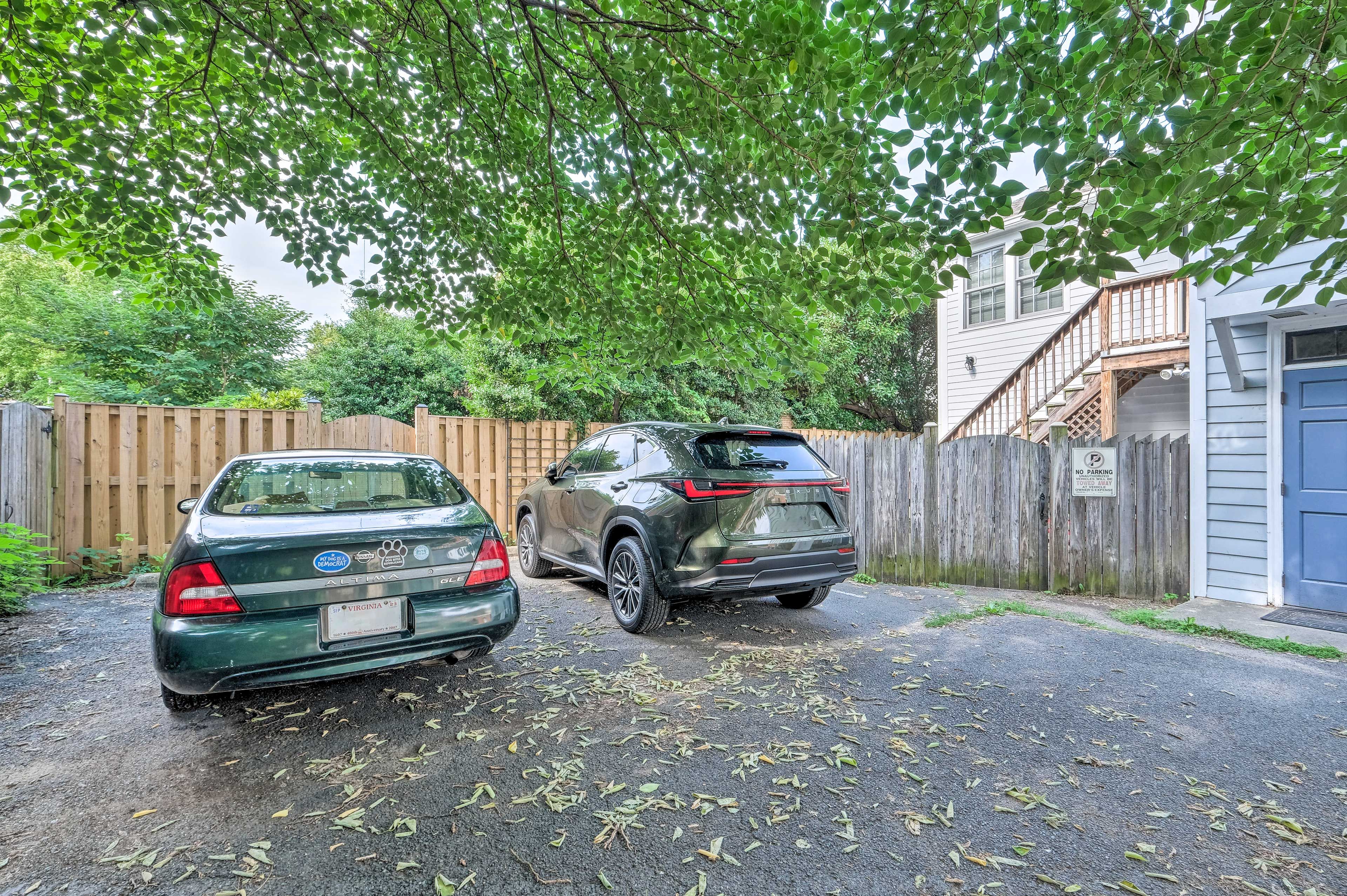Parking | Designated Parking Space (1 Vehicle) | Free Street Parking