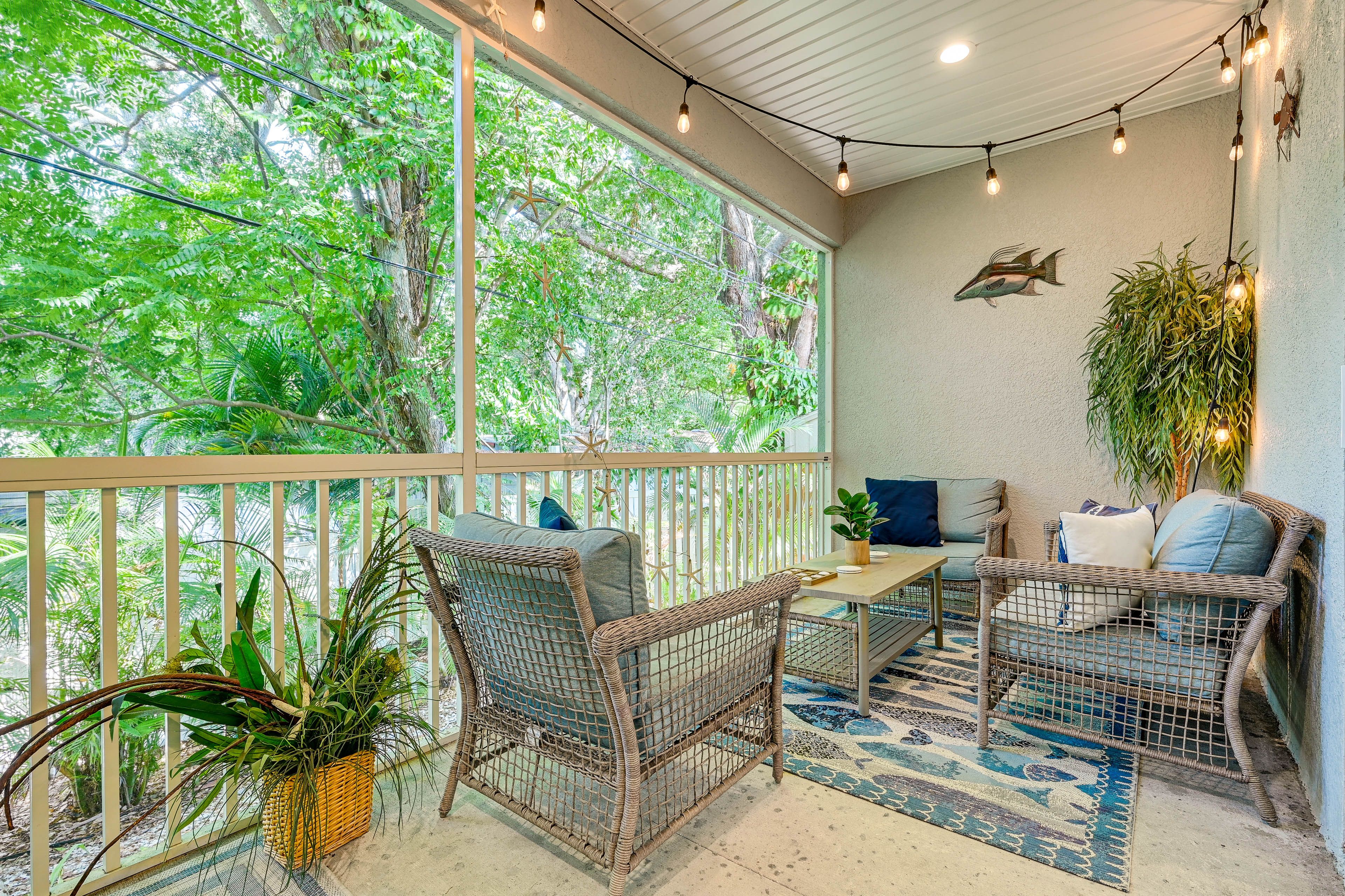Dunedin Vacation Rental | 3BR | 2.5BA | Stairs Required | 1,850 Sq Ft