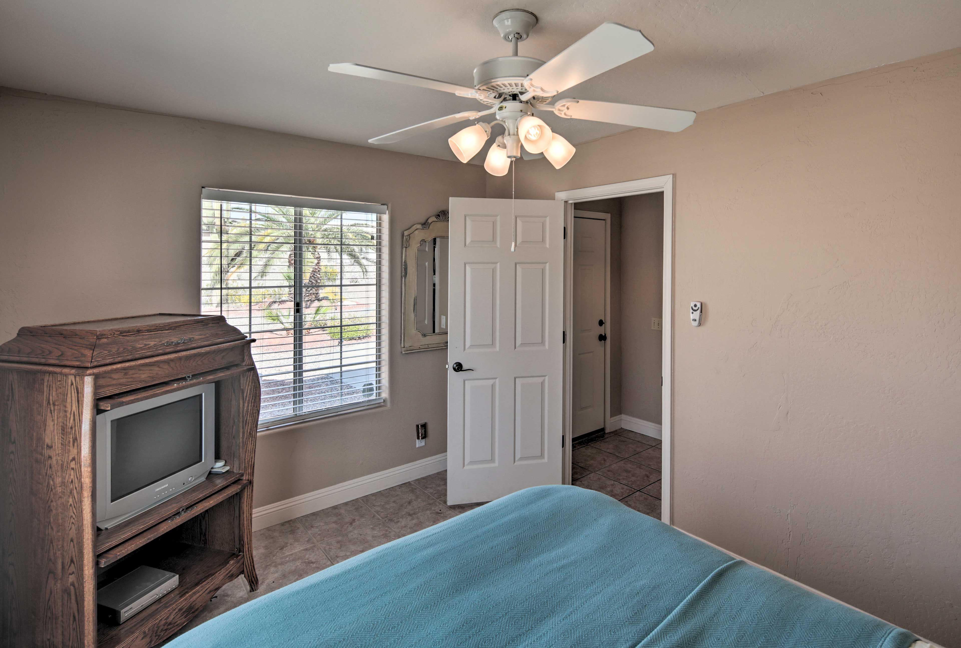 Surf the internet in bed with this homes free WiFi.