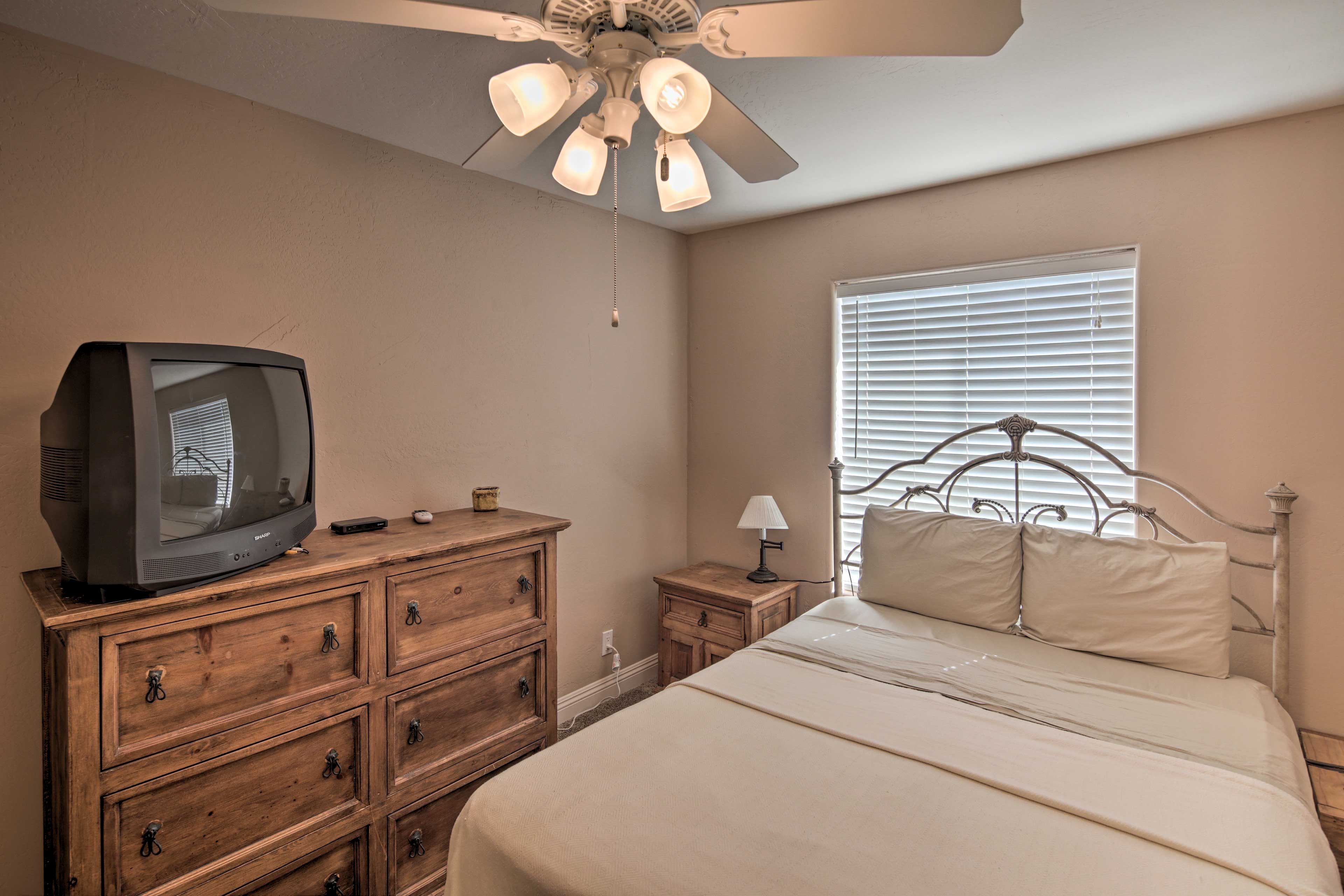 Close the curtains to sleep in a little longer in the mornings.