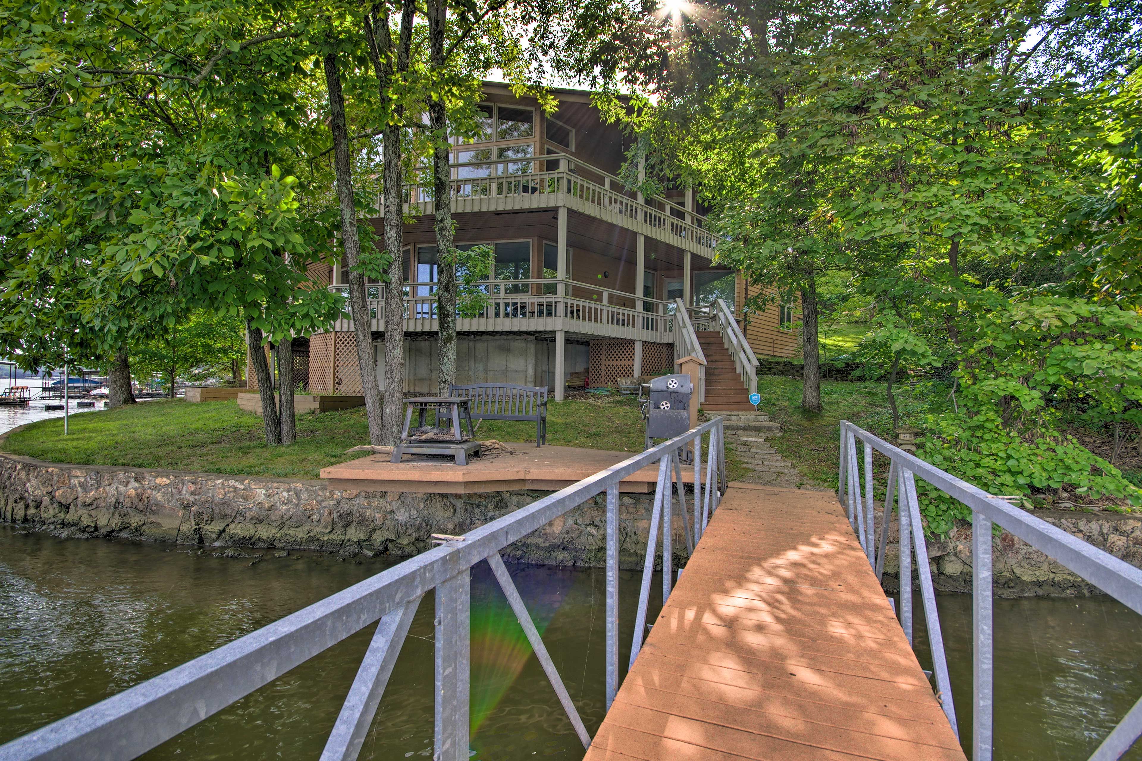 Private Dock | Lake Access | Fire Pit