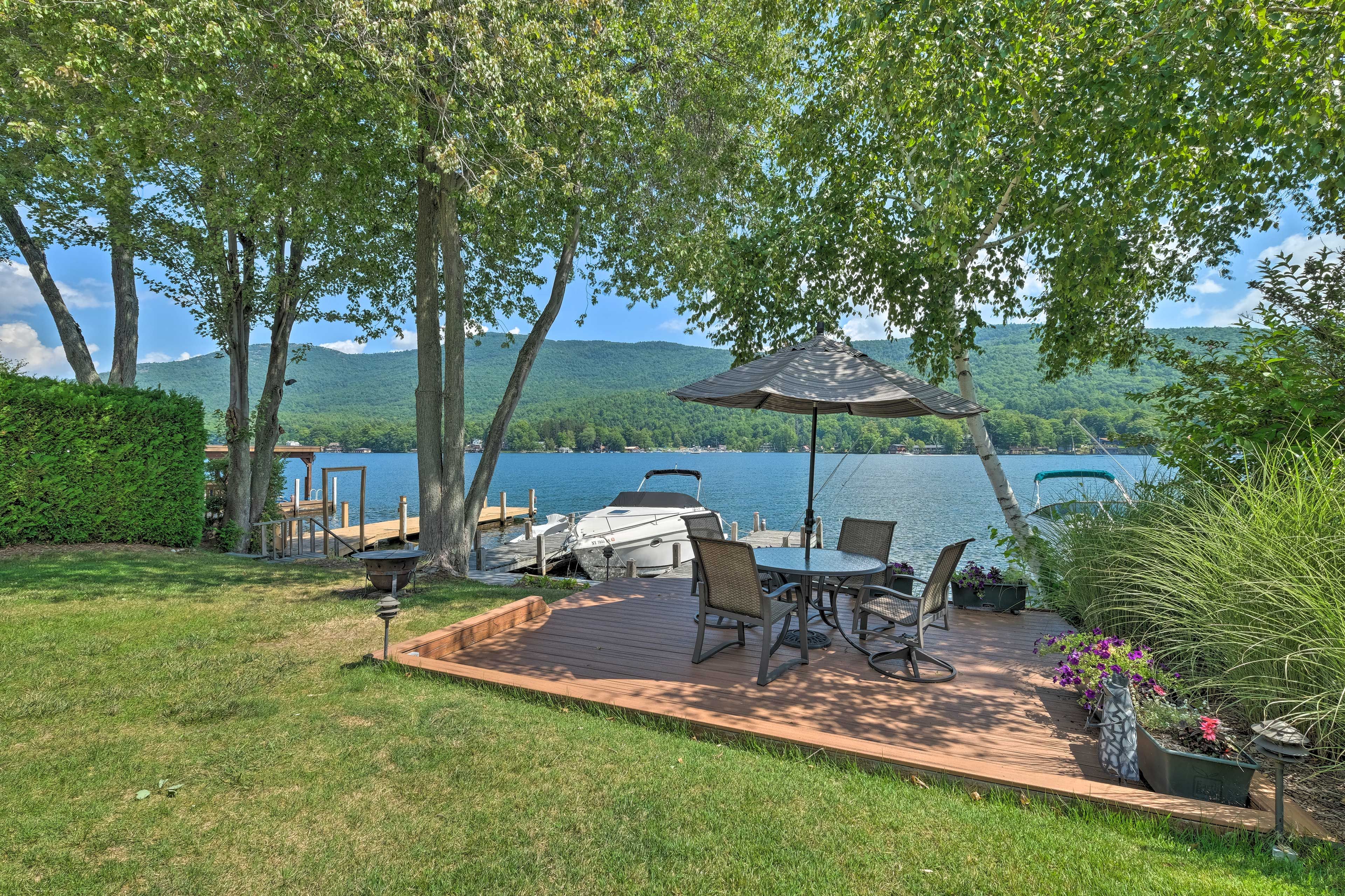 Waterfront Deck | Private Dock