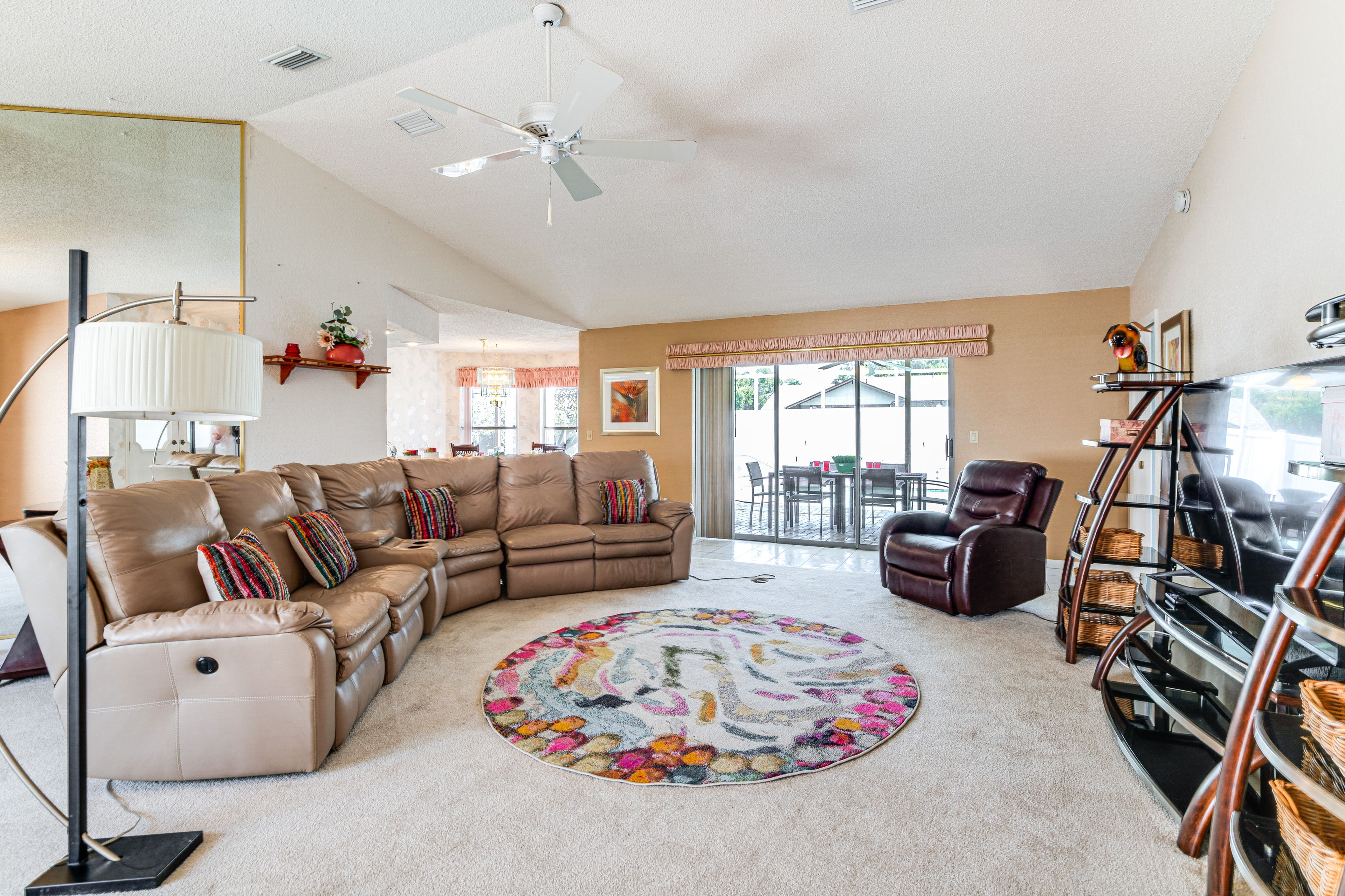 Living Room | Smart TV | Single-Story Home