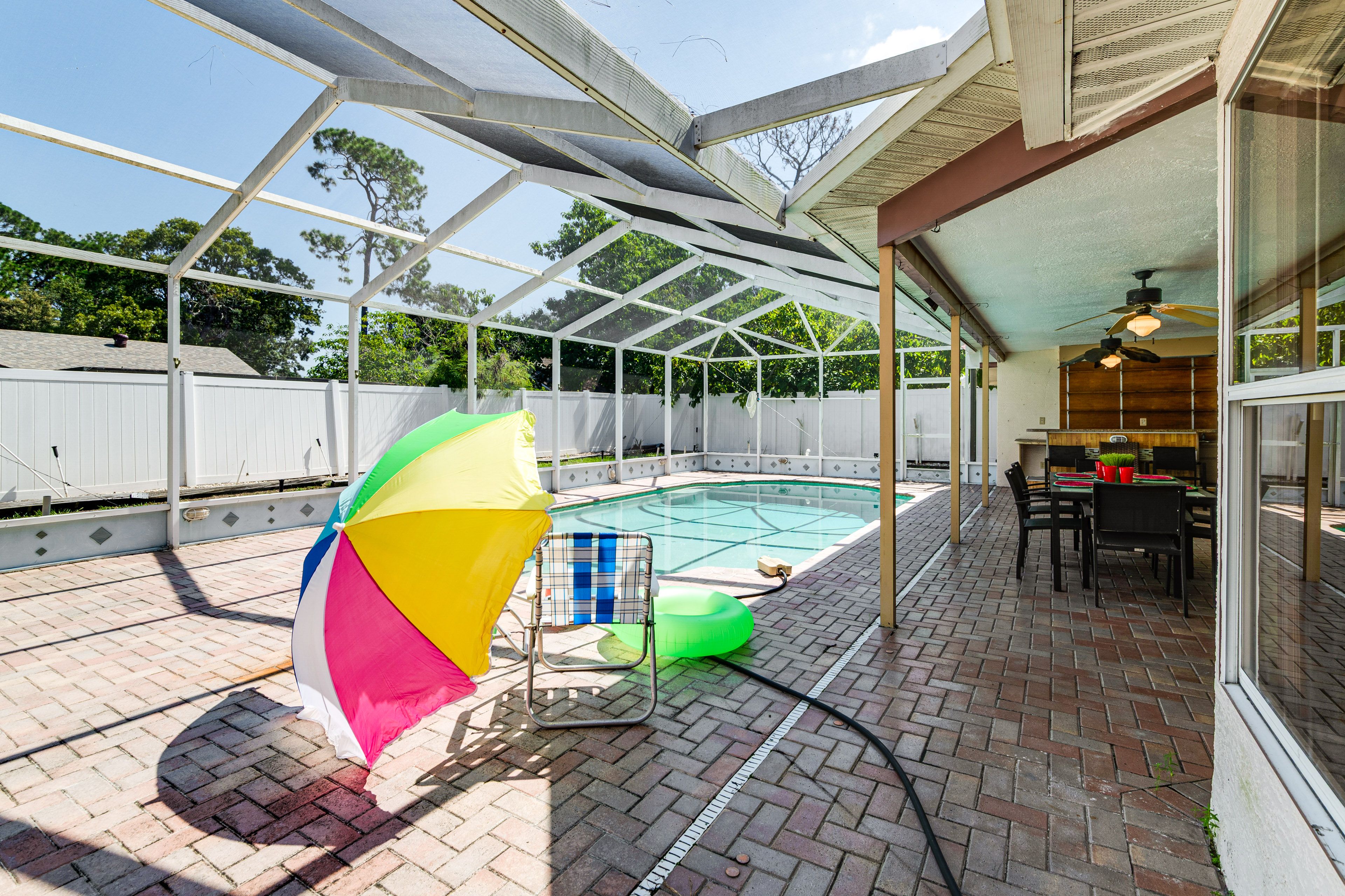 Covered Patio | Lanai | Private Pool