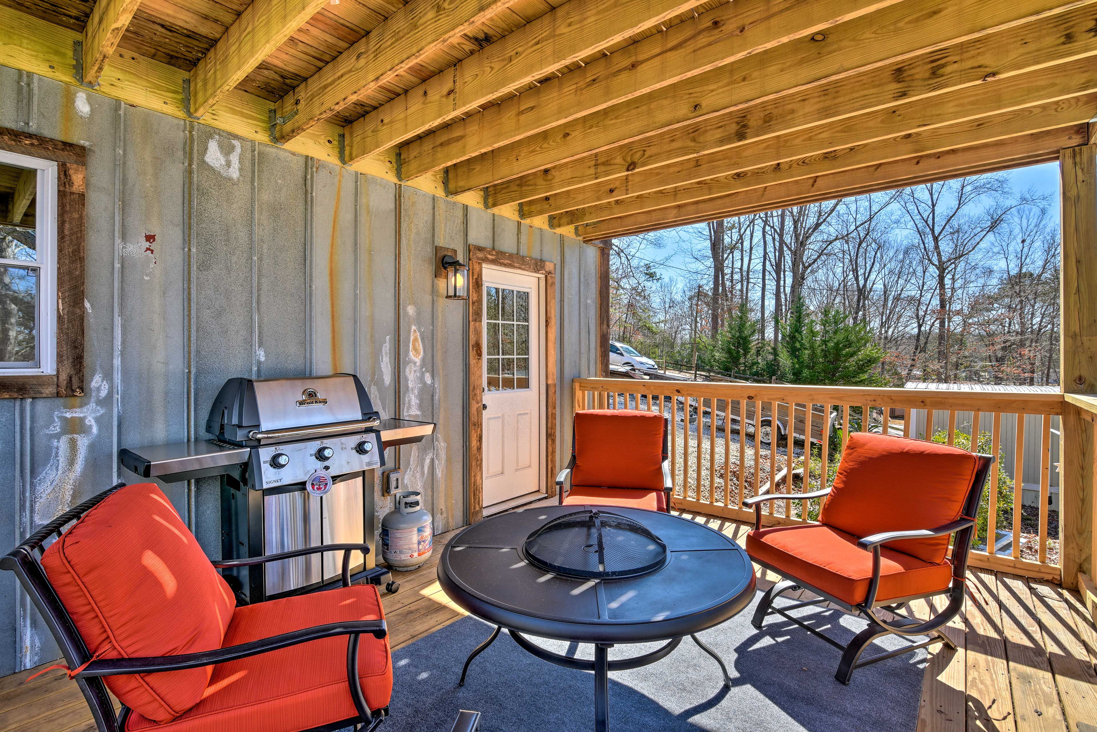 House Exterior | Furnished Deck | Gas Grill