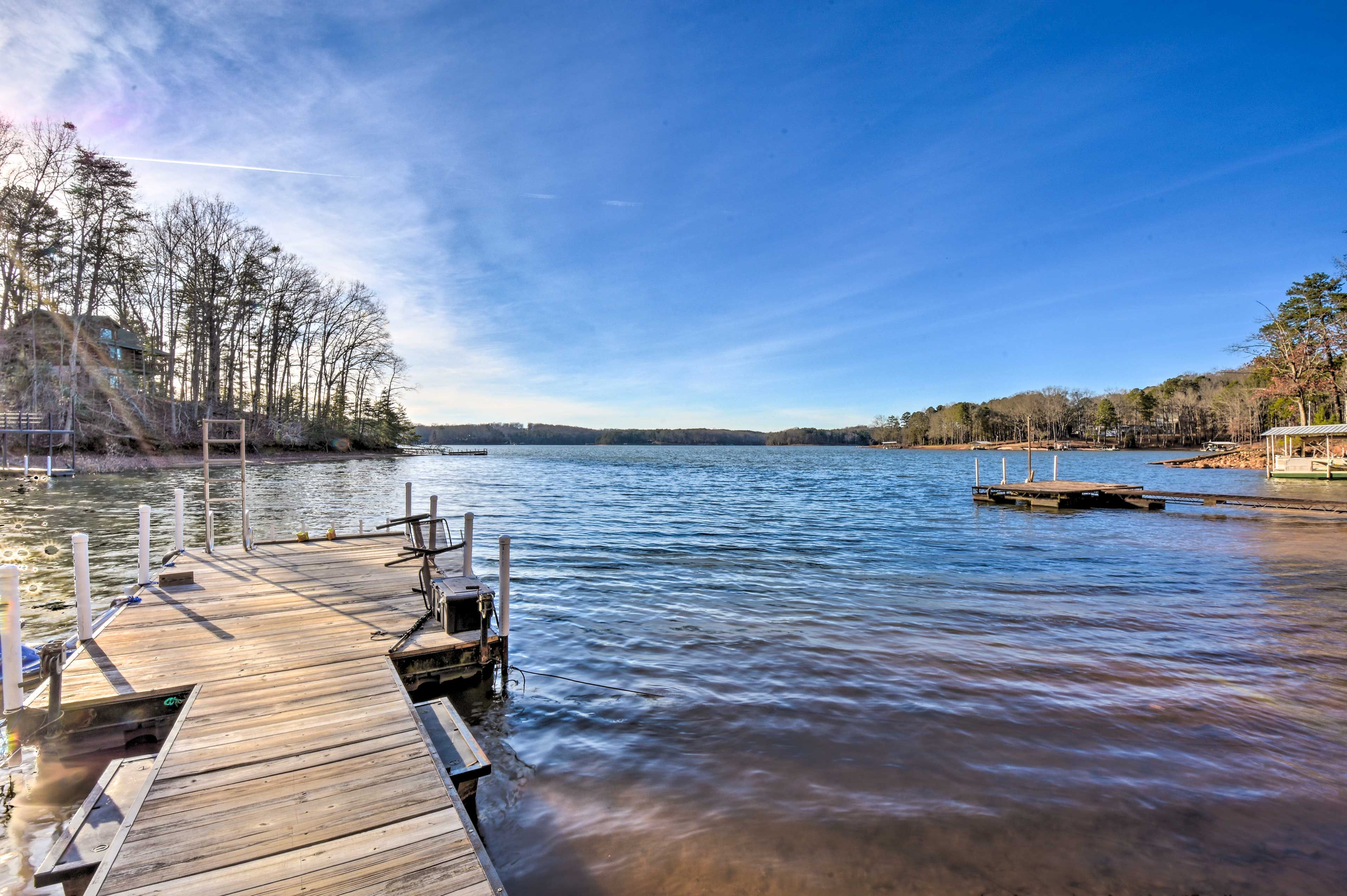 Lake Hartwell Access | Boat Dock