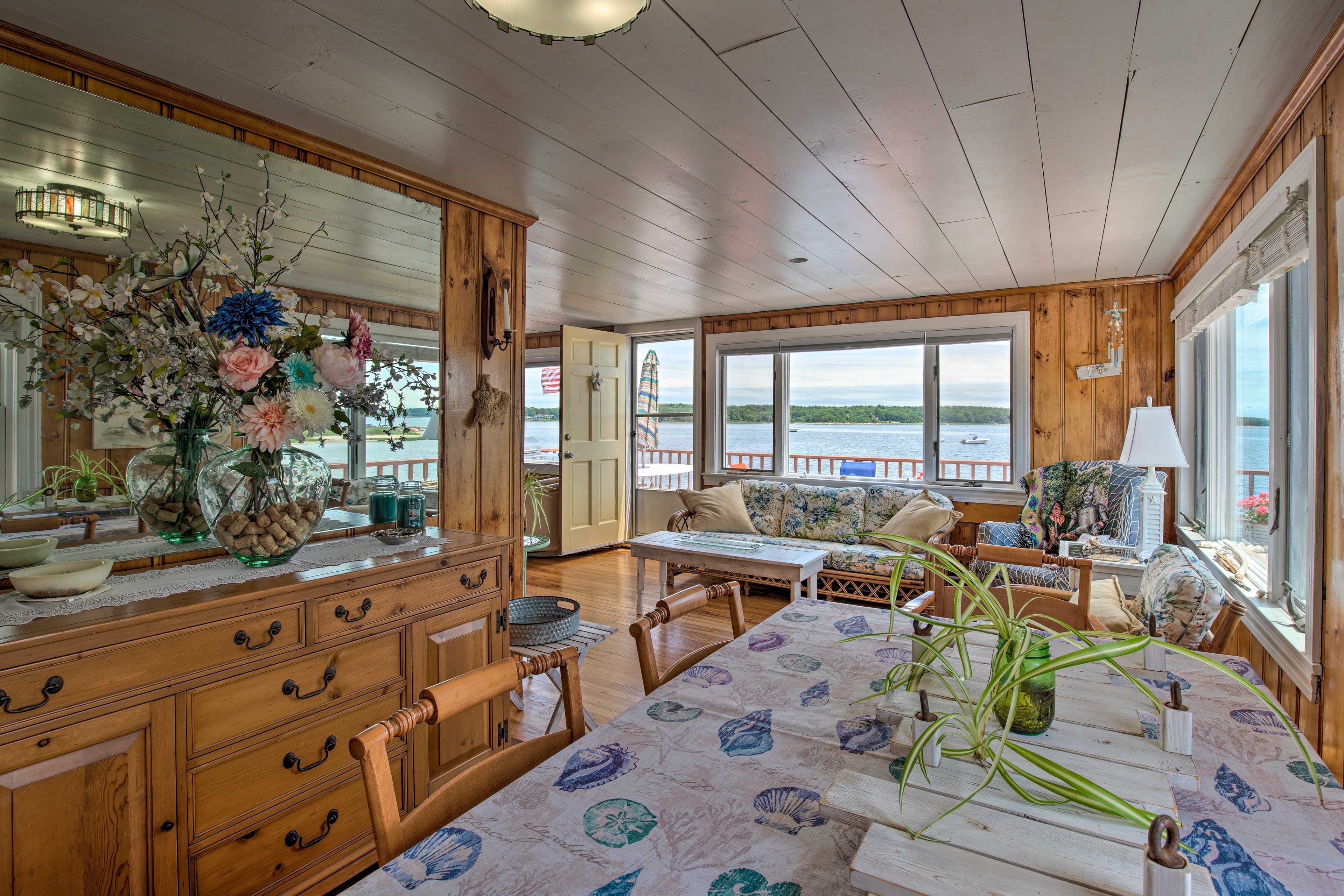 Open Main Living Space: Dining Table