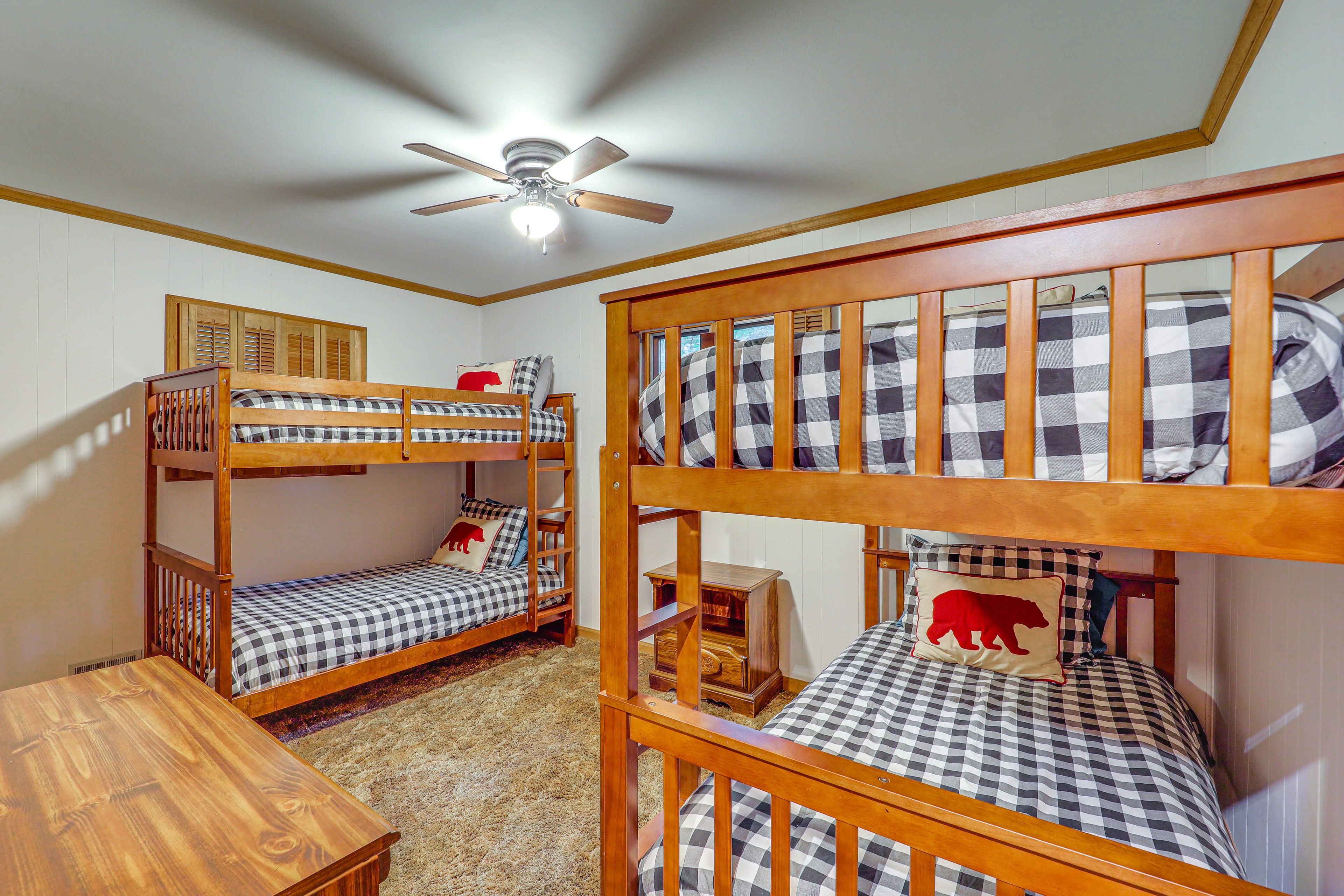 Bedroom 3 | 2 Twin Bunk Beds | Main Level