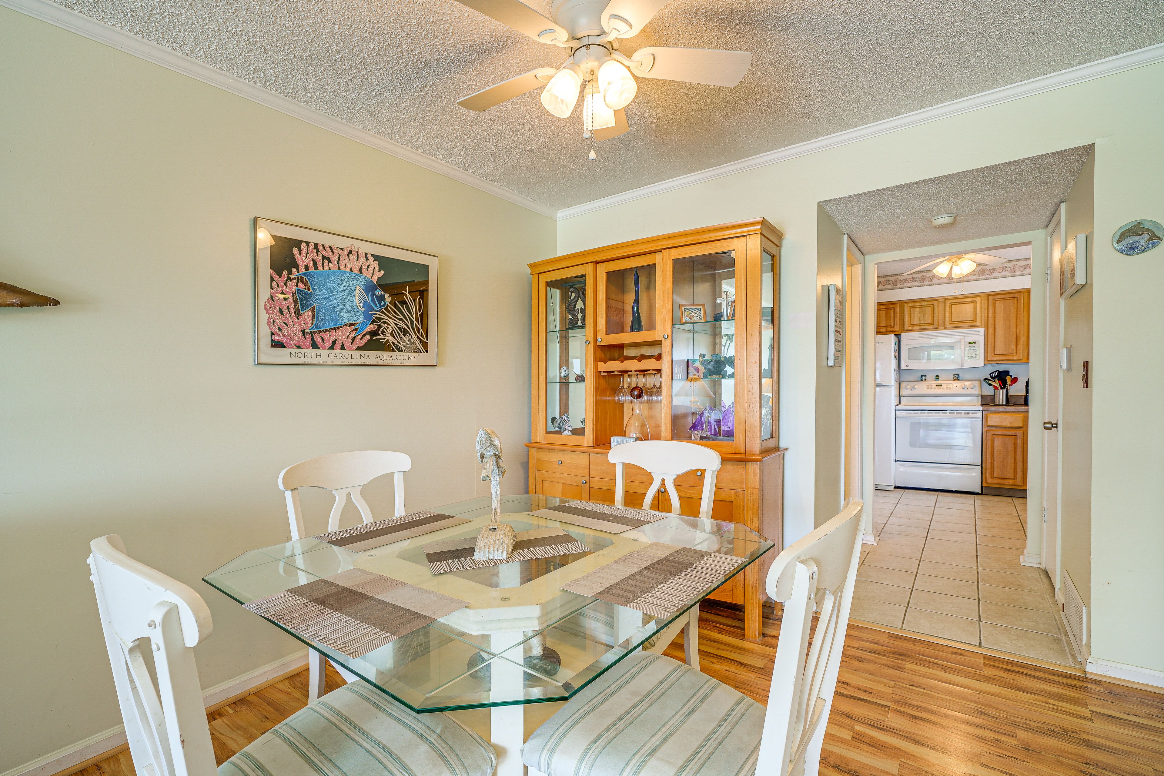Dining Area | Dishware & Flatware Provided | 1st Floor