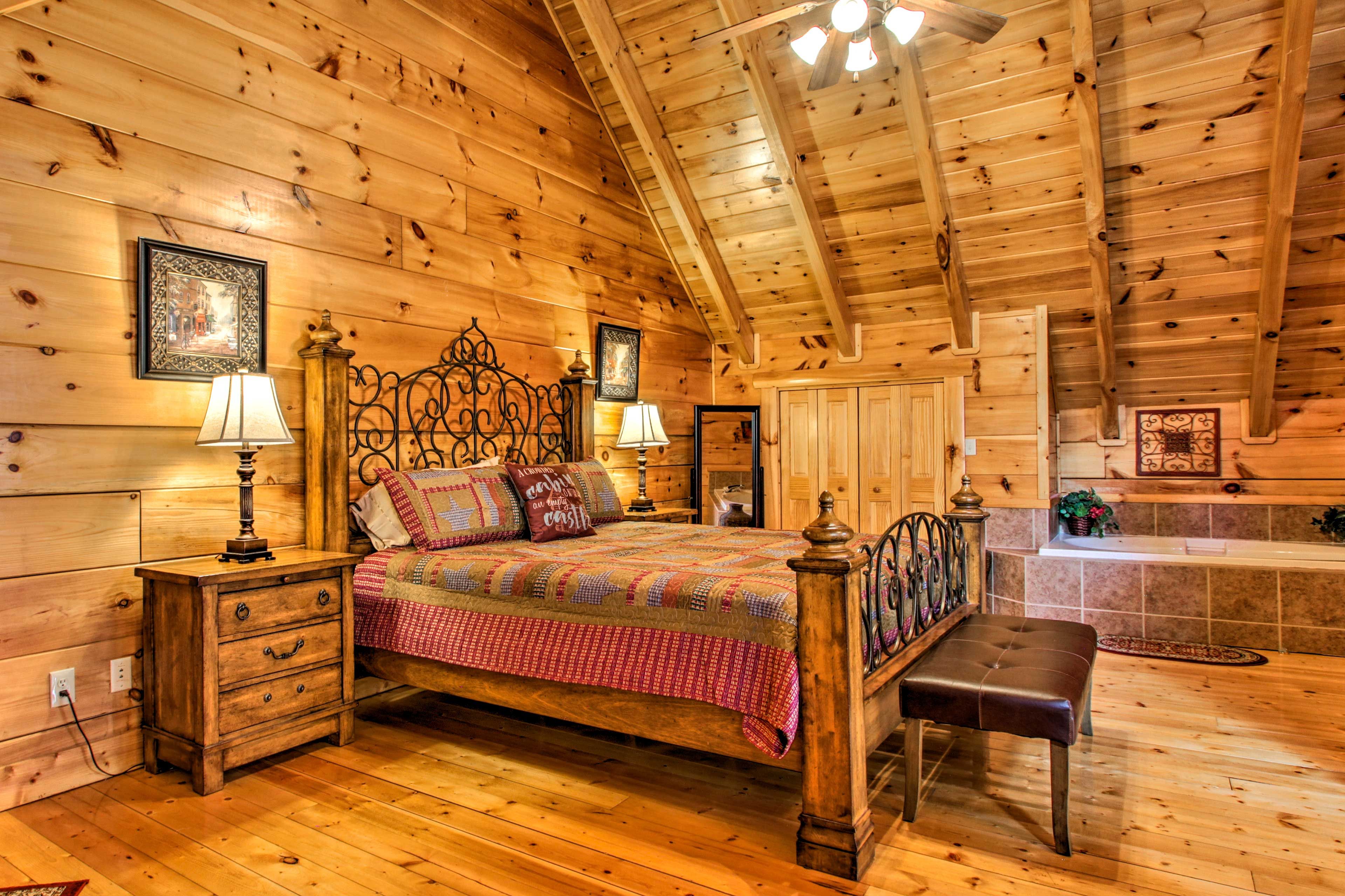 Bedroom 4 | King Bed | Sleeper Sofa