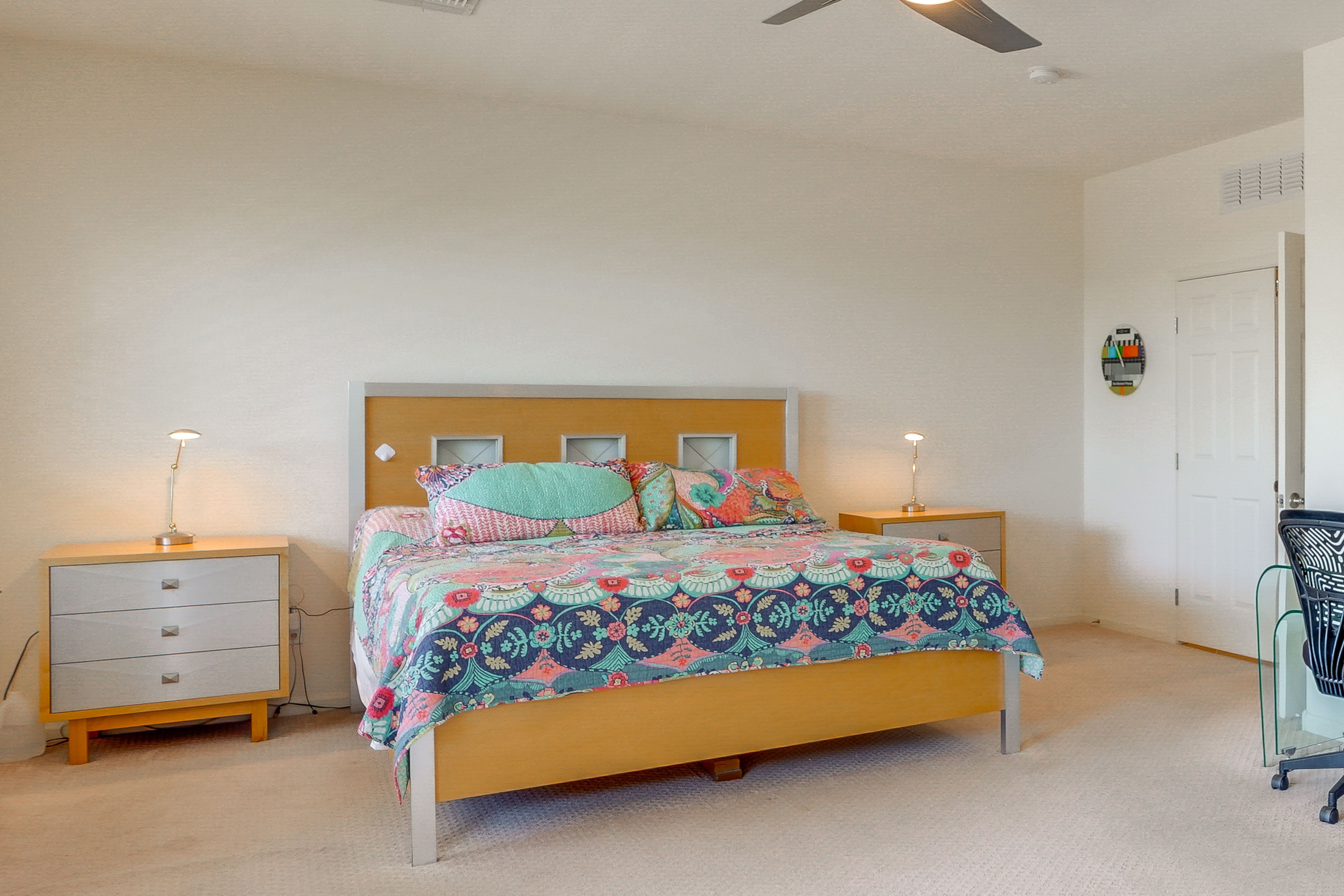 Bedroom 1 | King Bed | Patio Access