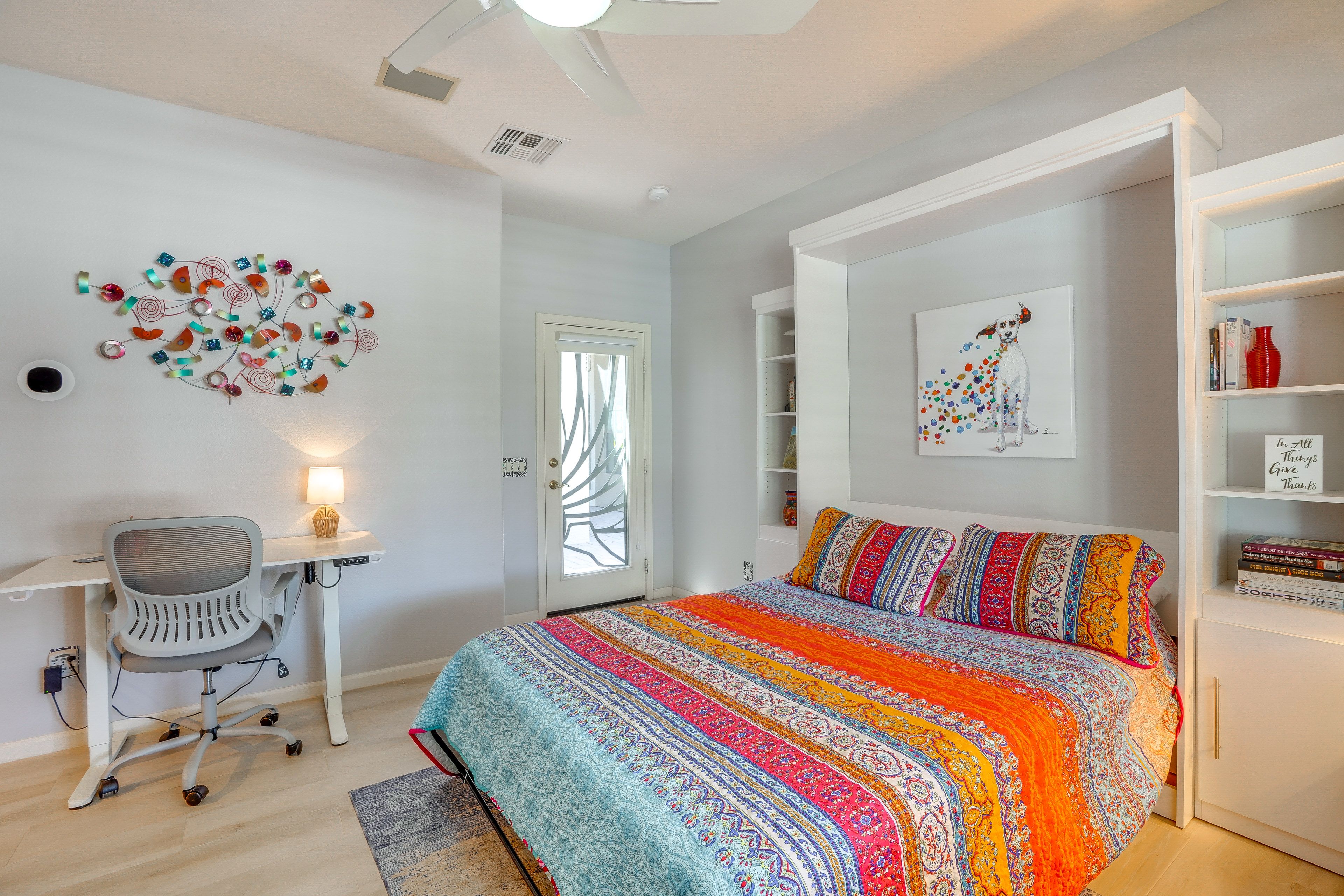 Bedroom 3 (Casita) | Queen Murphy Bed