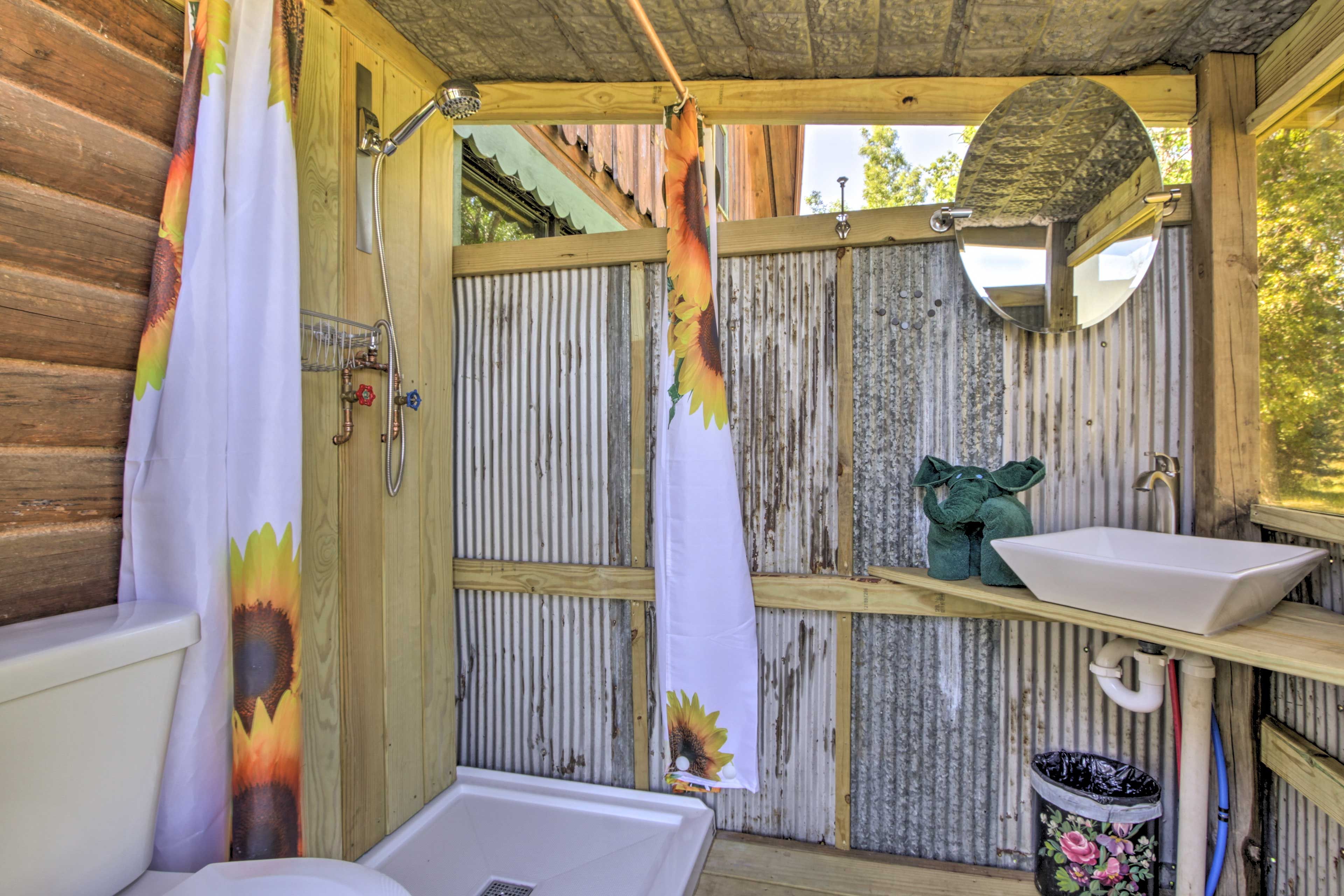 Outdoor Bathroom