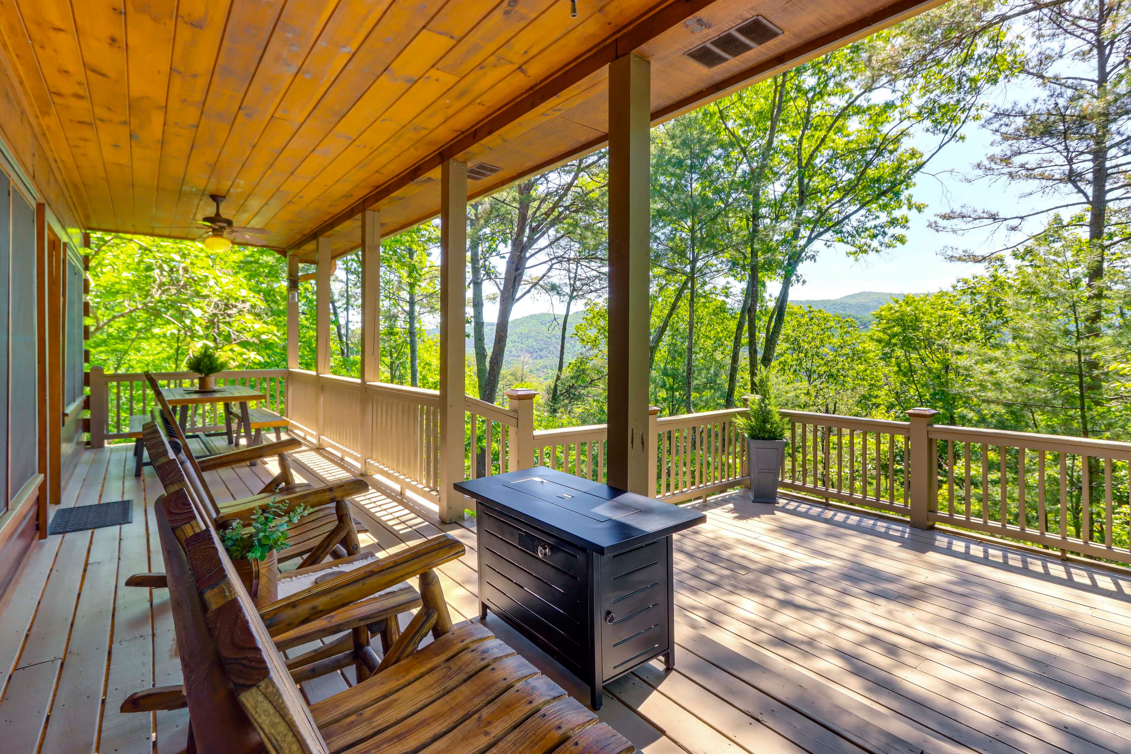 Blue Ridge Vacation Rental | 2BR | 2BA | 864 Sq Ft