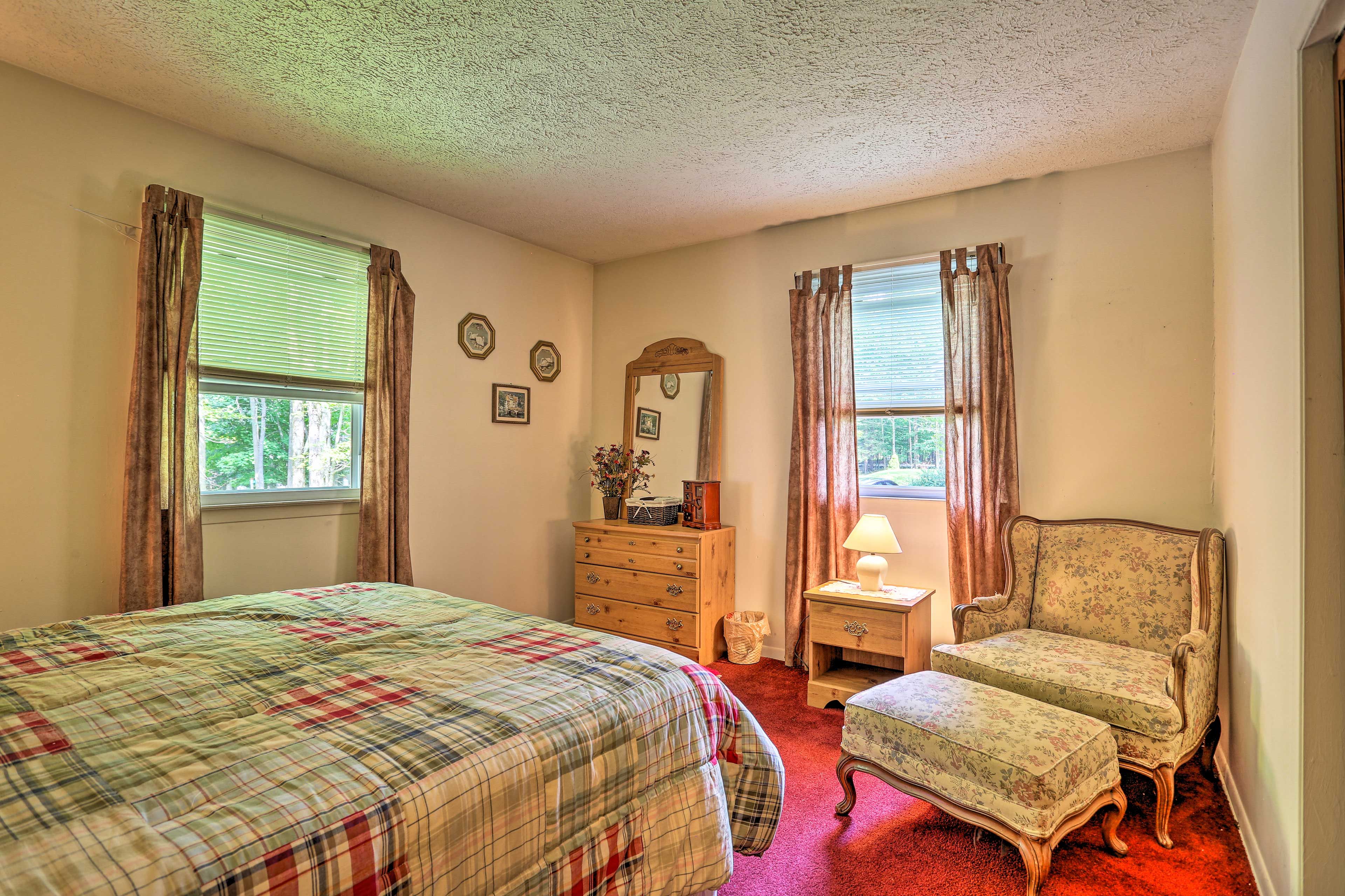 Close the curtains to sleep in all morning.