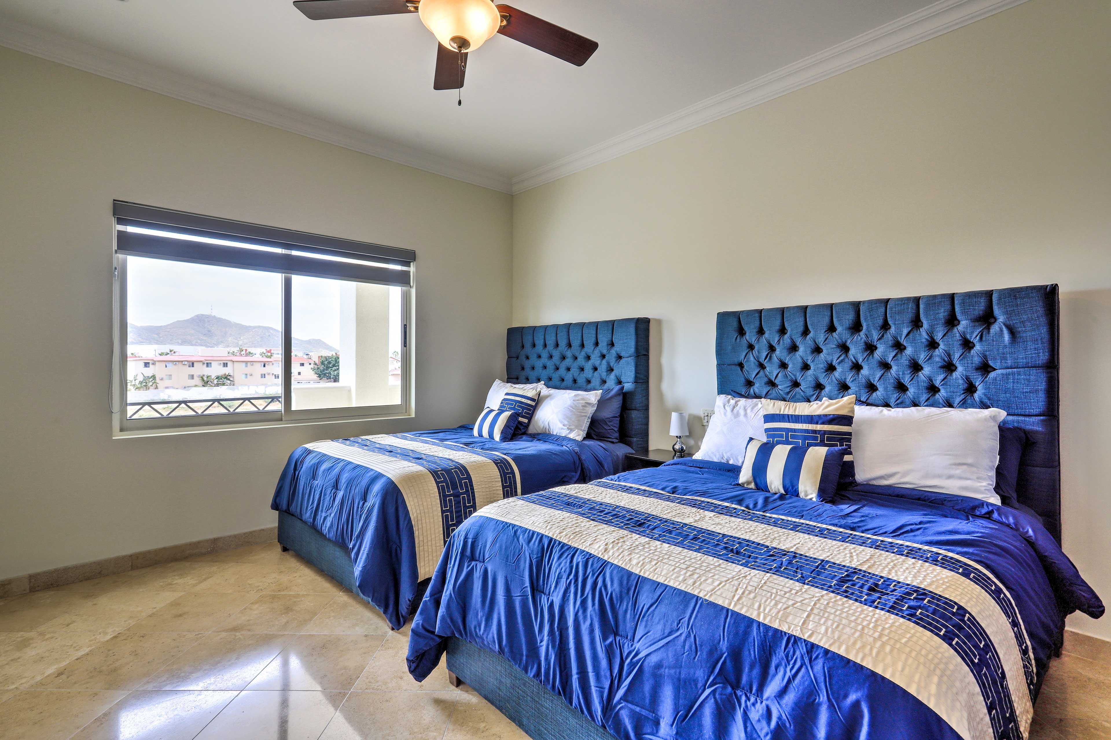 Bedroom 2 | 2 Queen Beds | Linens Provided